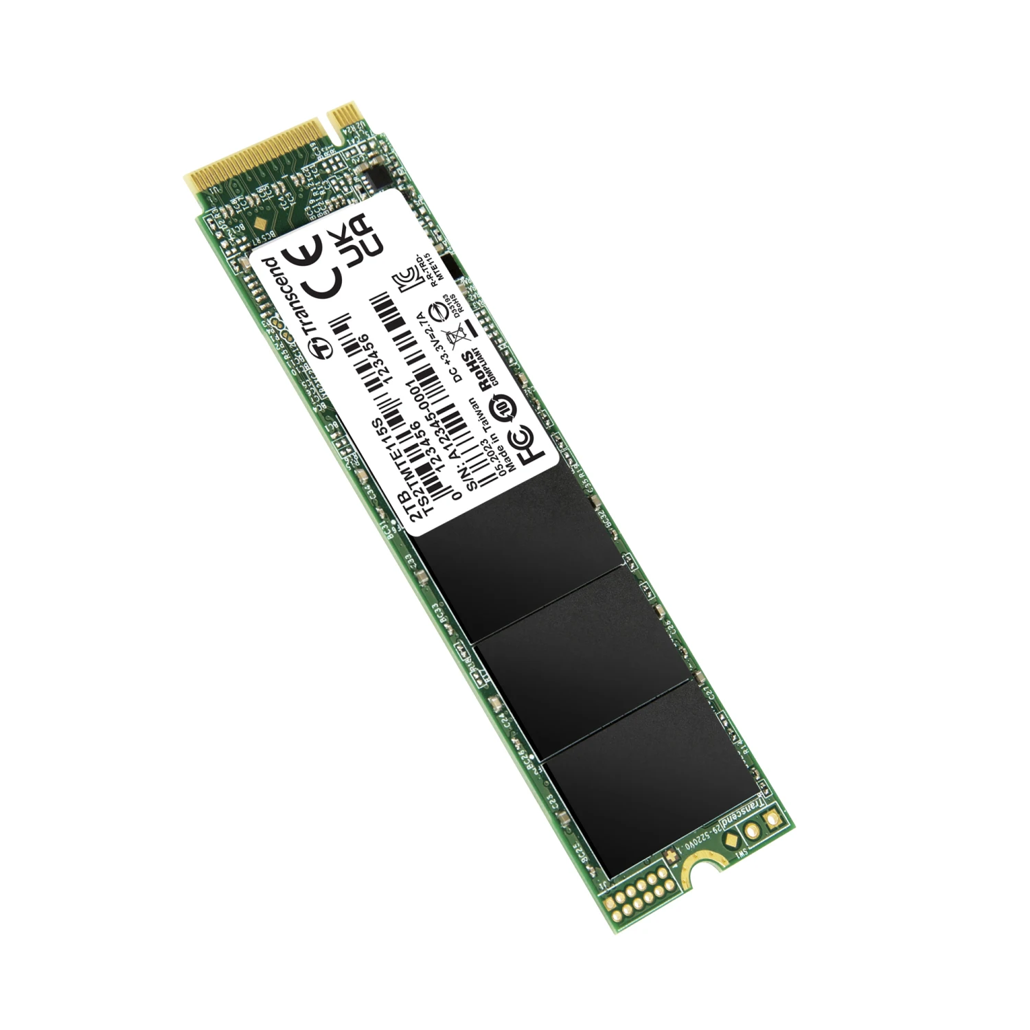 Transcend 2TB 115S NVMe PCIe Gen3 M.2 2280 Internal SSD /TS2TMTE115S/ - зураг 3
