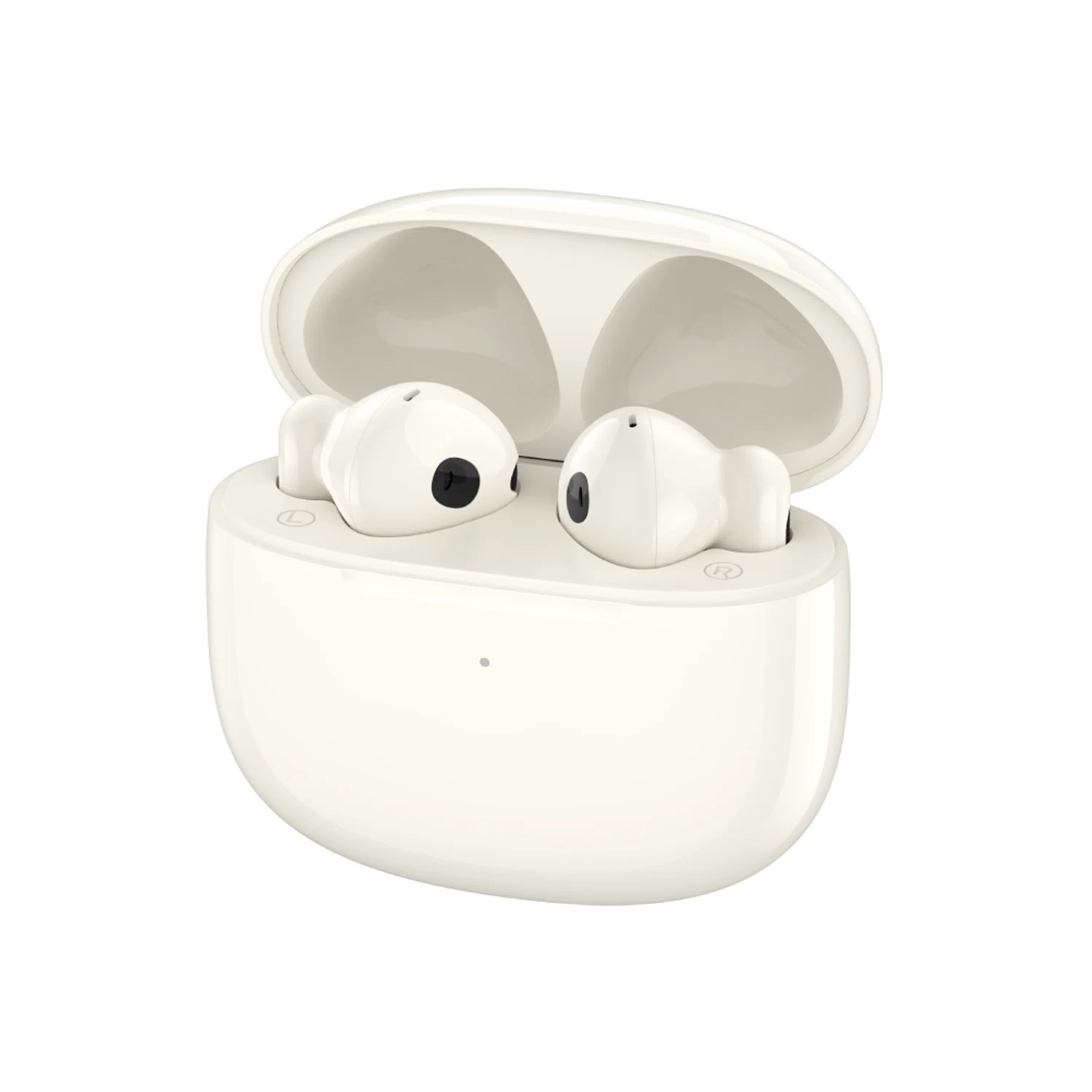 Edifier W320TN True Wireless Noise Canceling Earbuds, Ivory - зураг 3