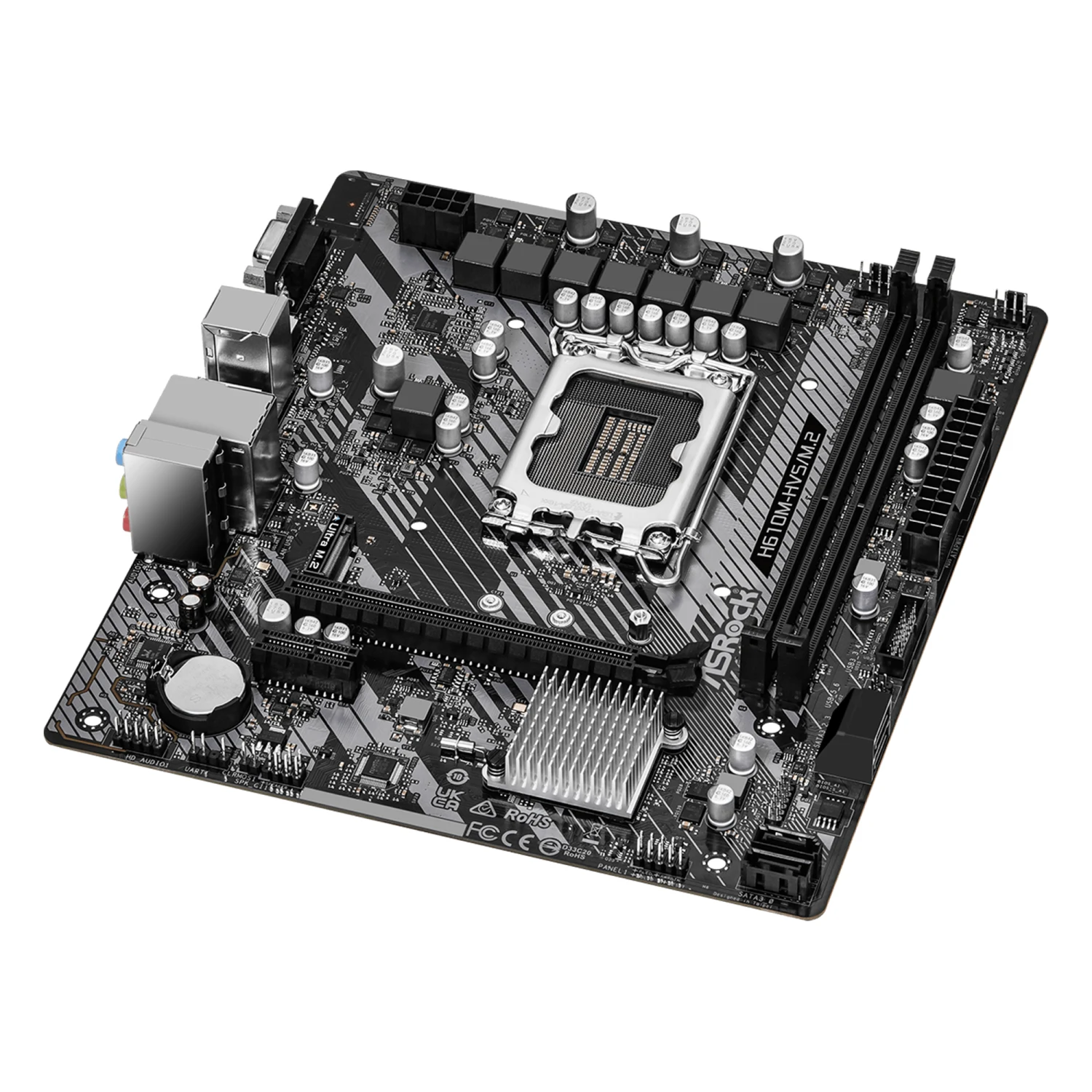 ASRock H610M-HVS/M.2 R2 Motherboard - зураг 3