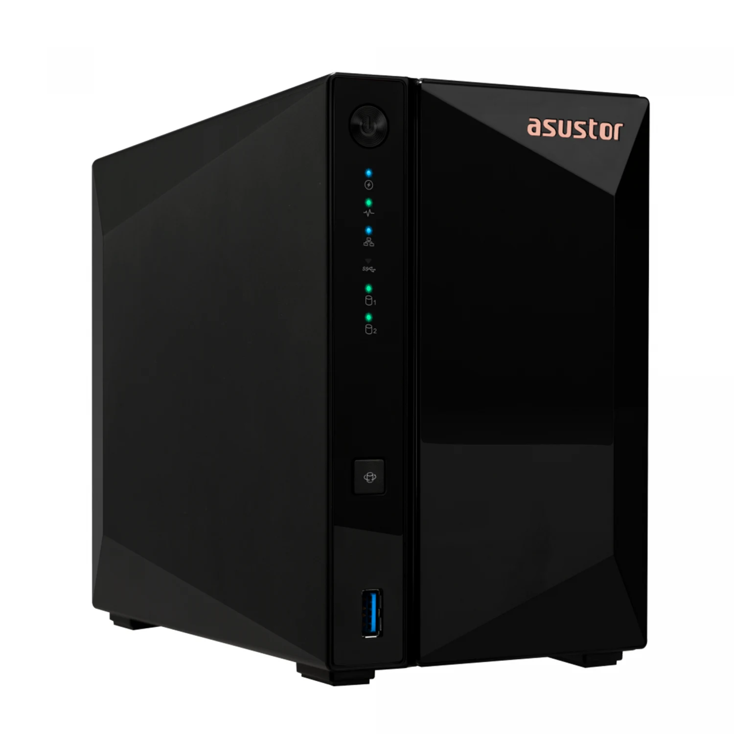 ASUSTOR DRIVESTOR 2 Pro Gen2 AS3302T v2 2-Bay Quad-Core 1.7GHz Personal Cloud NAS / NAS төхөөрөмж / - зураг 2