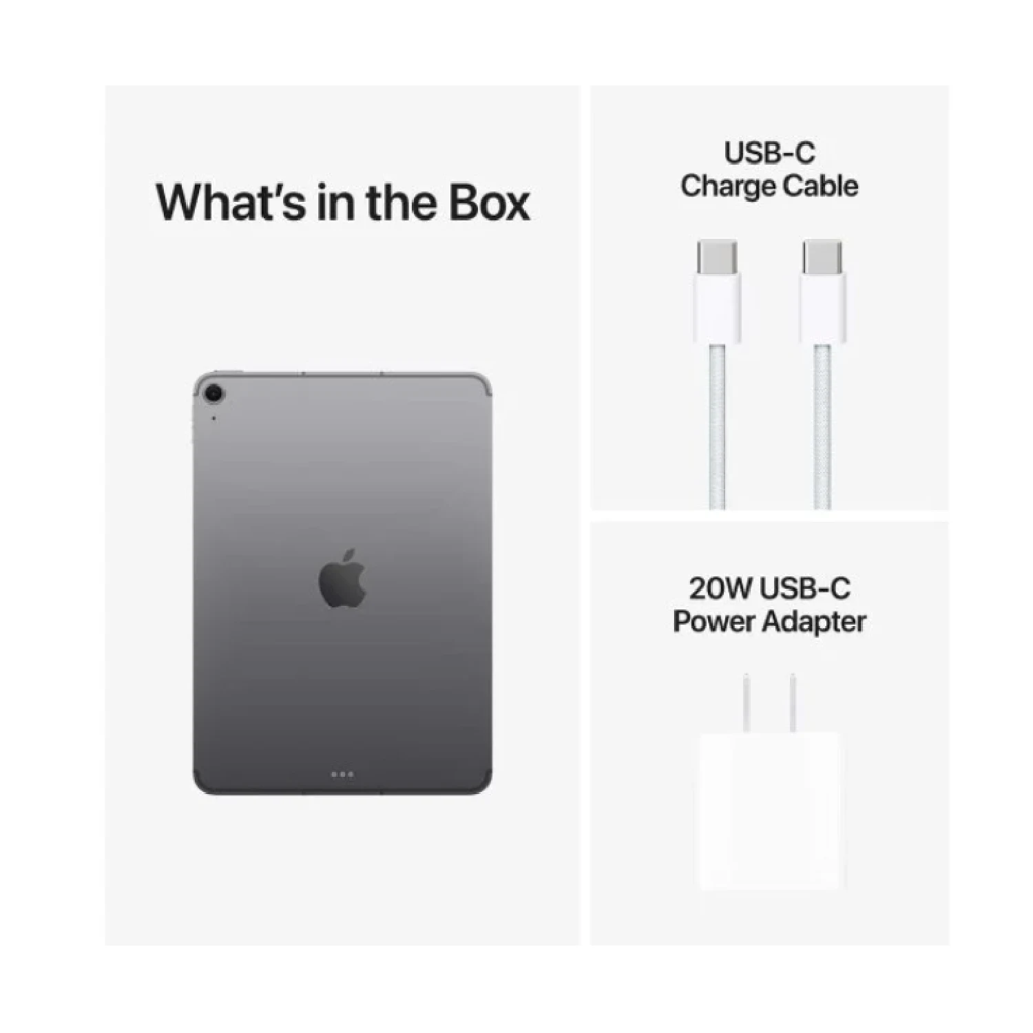Apple iPad Air 11-inch (2025) M3-chip Wi-Fi + Cellular 128GB Space Gray /MCFV4/ / Таблет / - зураг 4