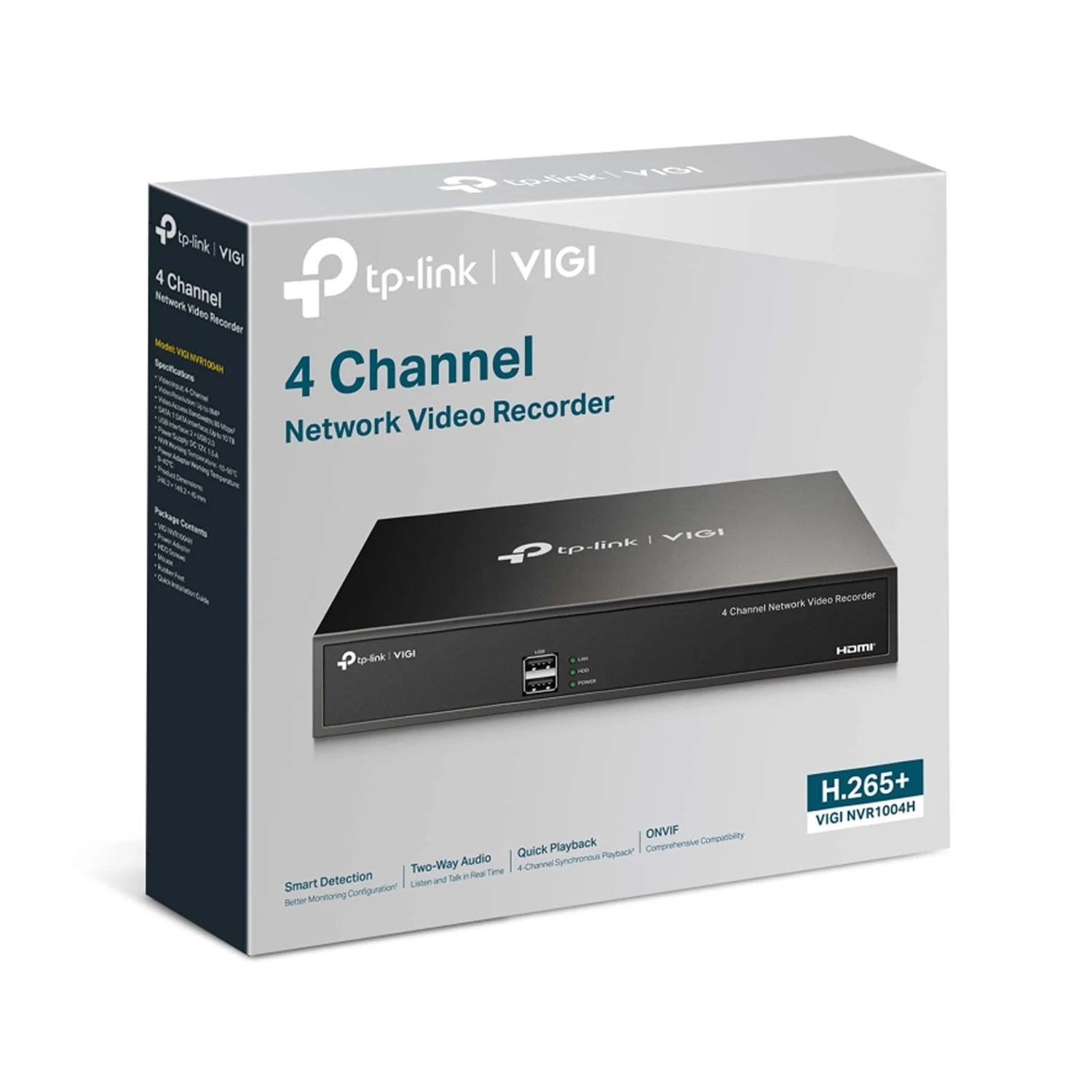 TP-Link VIGI NVR1004H 4-Ch NVR / Бичигч Төхөөрөмж / - зураг 4