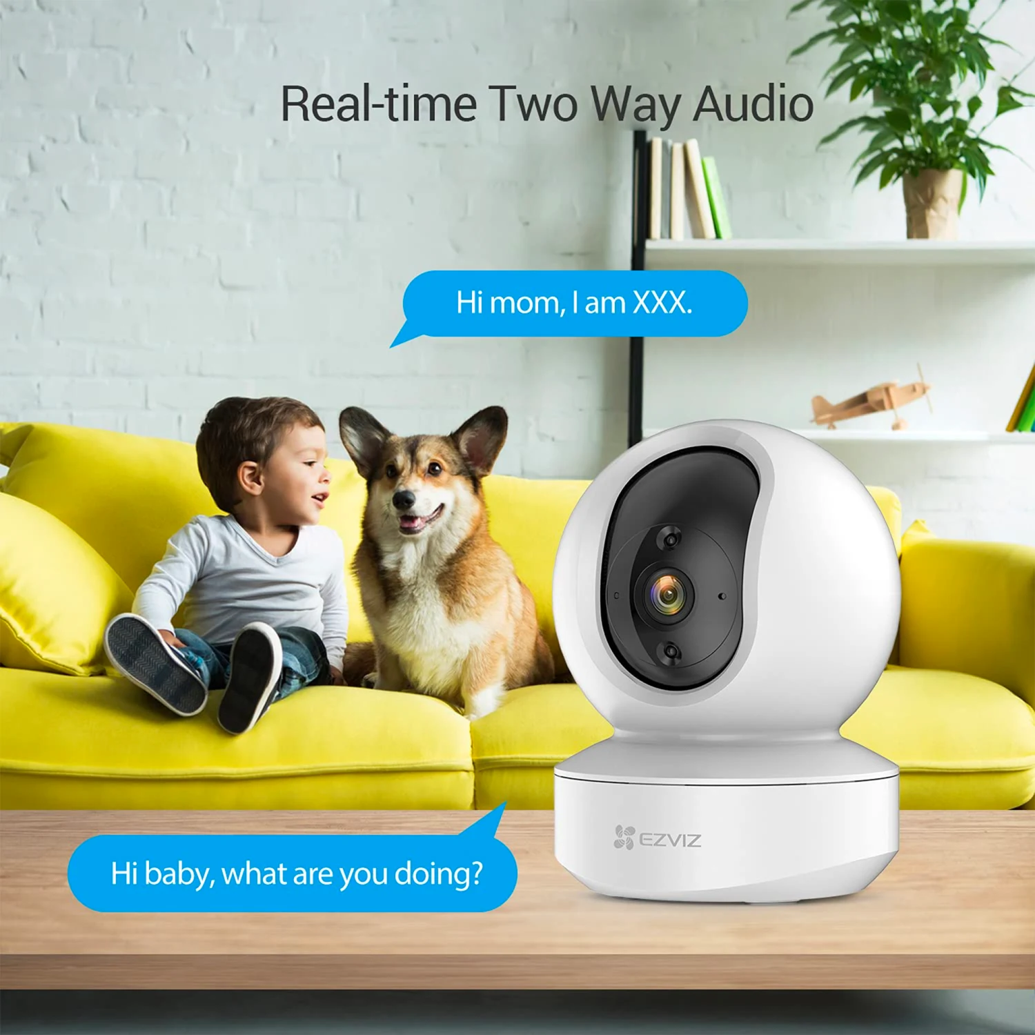 EZVIZ CS-TY1 Smart Wi-Fi Pan & Tilt FHD Camera (B0-1G2WF) - зураг 3