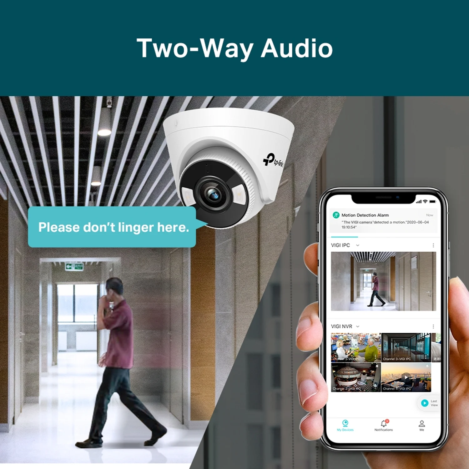 TP-Link VIGI C440 4MP Full-Color Turret Network Camera / Дотор Хяналтын Камер / - зураг 6