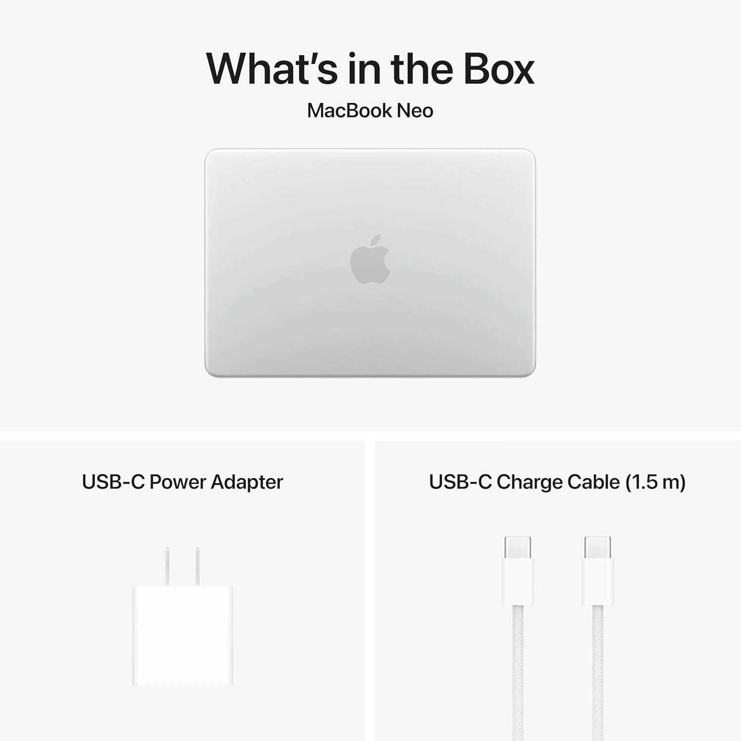Apple MacBook Neo 13" A18 Pro chip, 6-core CPU, 5-core GPU, 8GB RAM, 256GB SSD, Silver /MHFA4/ - зураг 6