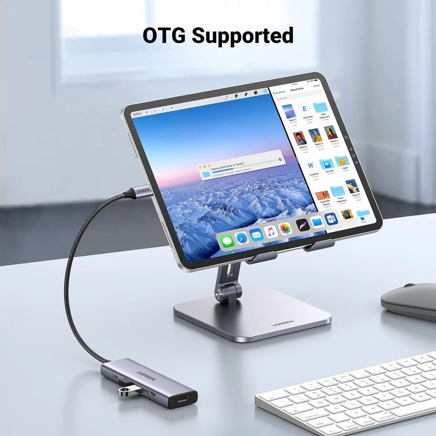 UGREEN 5-in-1 Multi Function USB-C HUB (15596) - зураг 4
