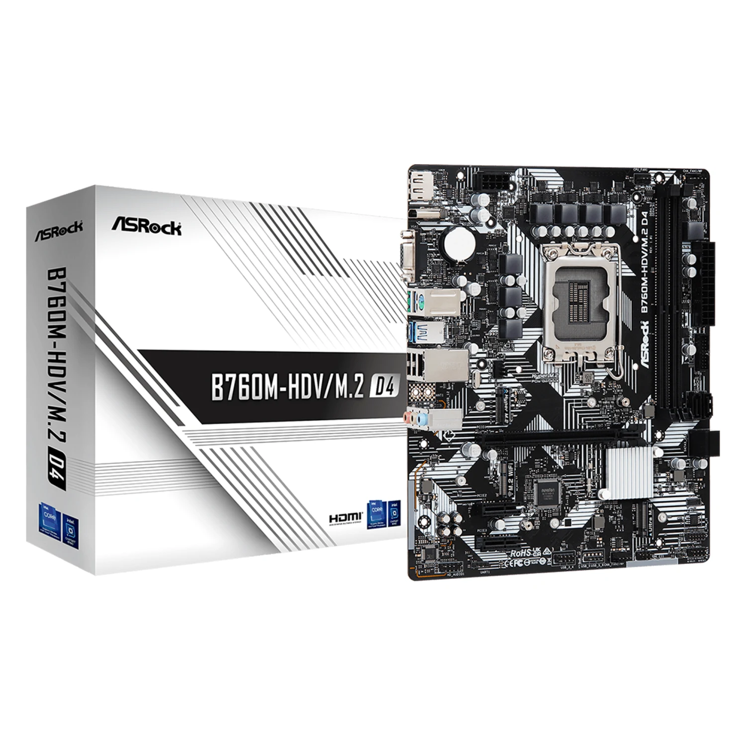 ASRock B760M-HDV/M.2 Motherboard /No Warranty/ - зураг 4