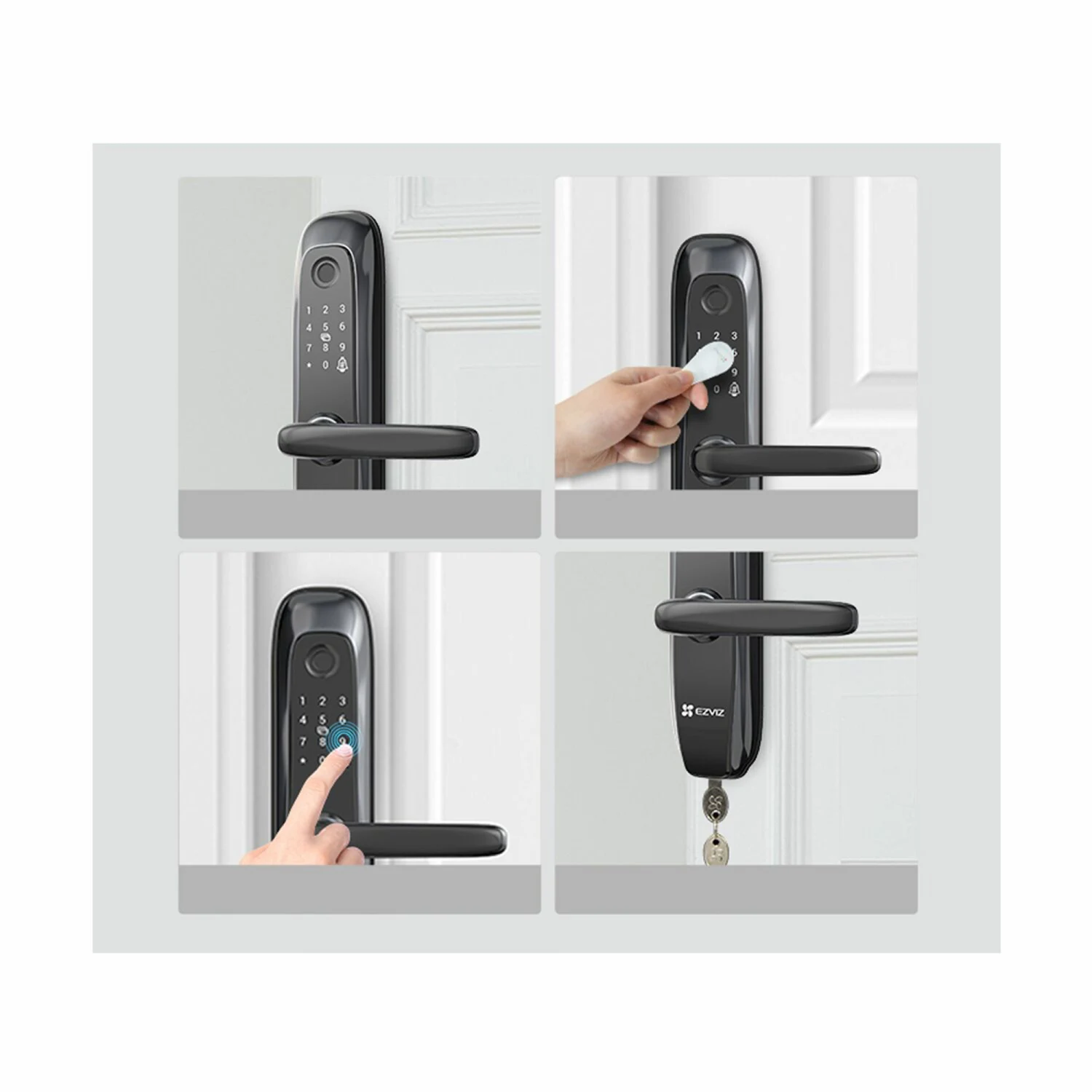 EZVIZ CS-L2 Smart Fingerprint Lock Non-WiFi Version (11FCP) - зураг 3