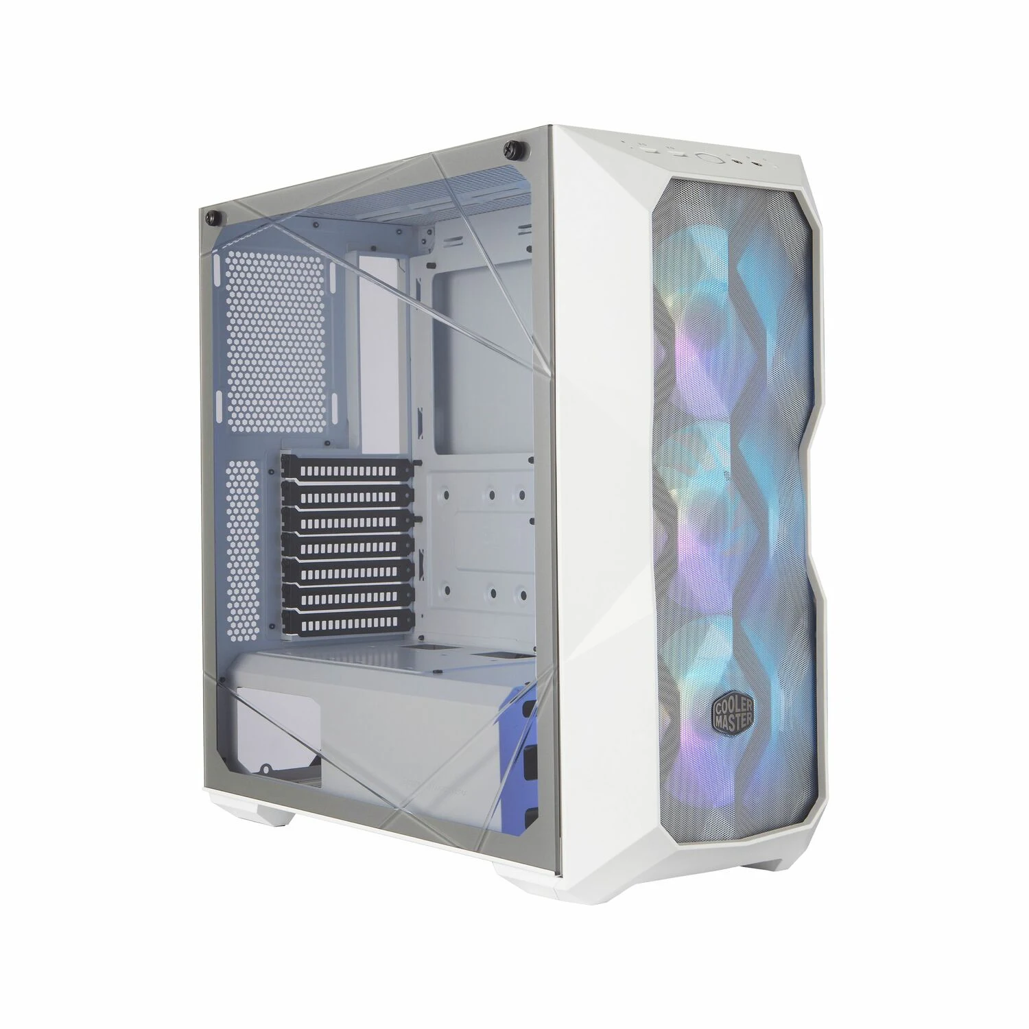 Cooler Master MasterBox TD500 ATX Mid Tower, White - зураг 2