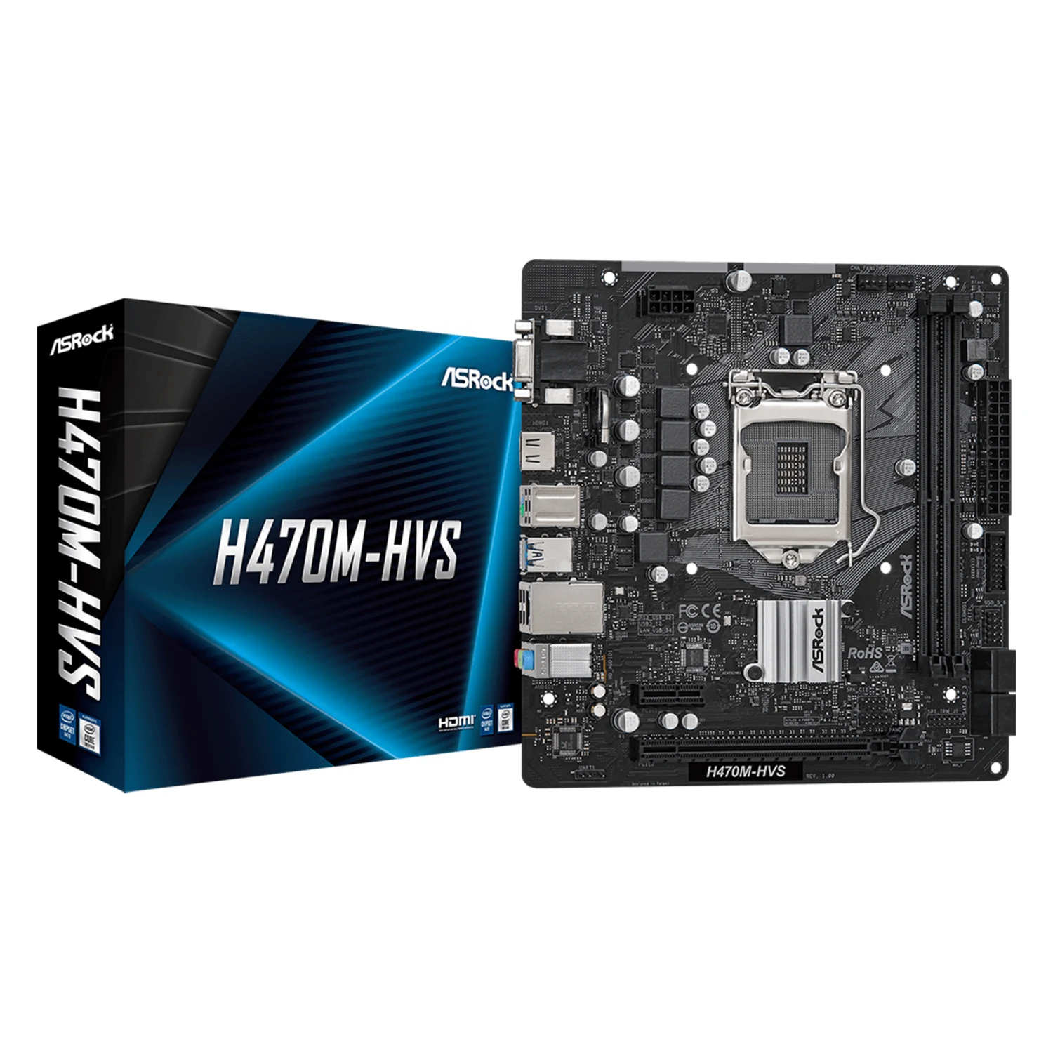 ASRock H470M-HVS Motherboard - зураг 4