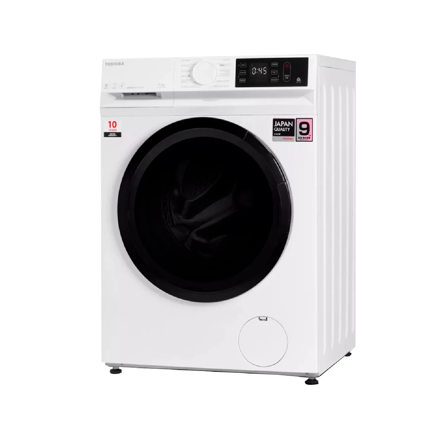 Toshiba 9кг Багтаамжтай EcoBubble Бүрэн Автомат Угаалгын Машин TW-BL100A4UZ-WK - зураг 2