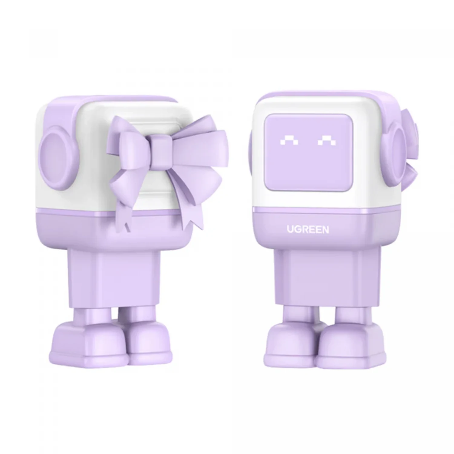 UGREEN UNO USB-A + 2*USB-C 65W GaN Fast Charger, Purple (35291) / Цэнэглэгч , Адаптер / - зураг 2