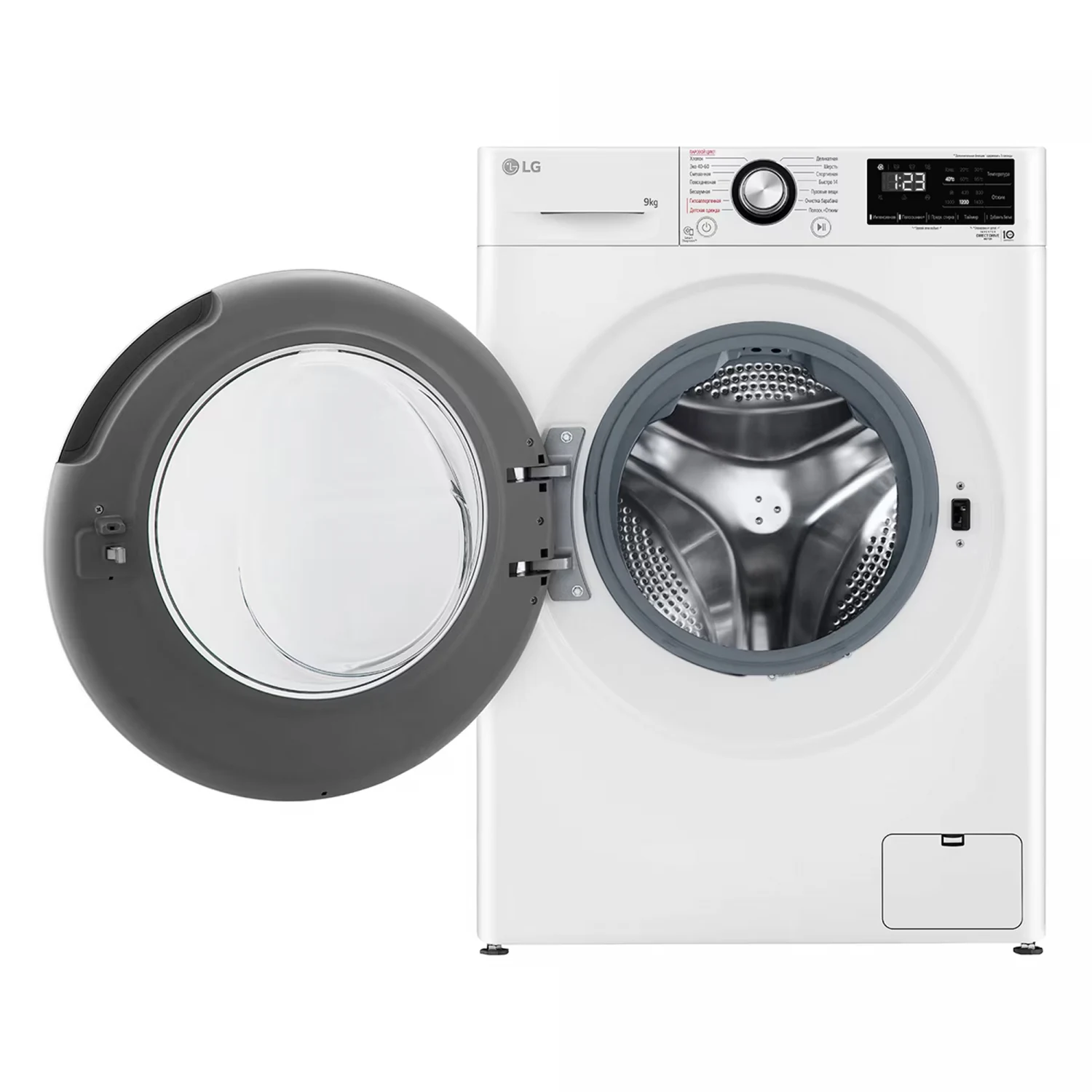 LG 9кг Багтаамжтай AIDD Steam Бүрэн Автомат Угаалгын Машин F2V3FS6W - зураг 4