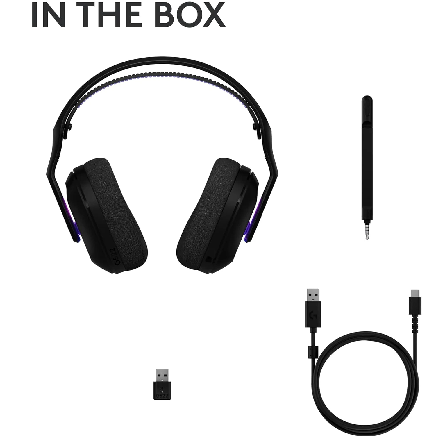 Logitech G522 Lightspeed Wireless Gaming Headset - зураг 6
