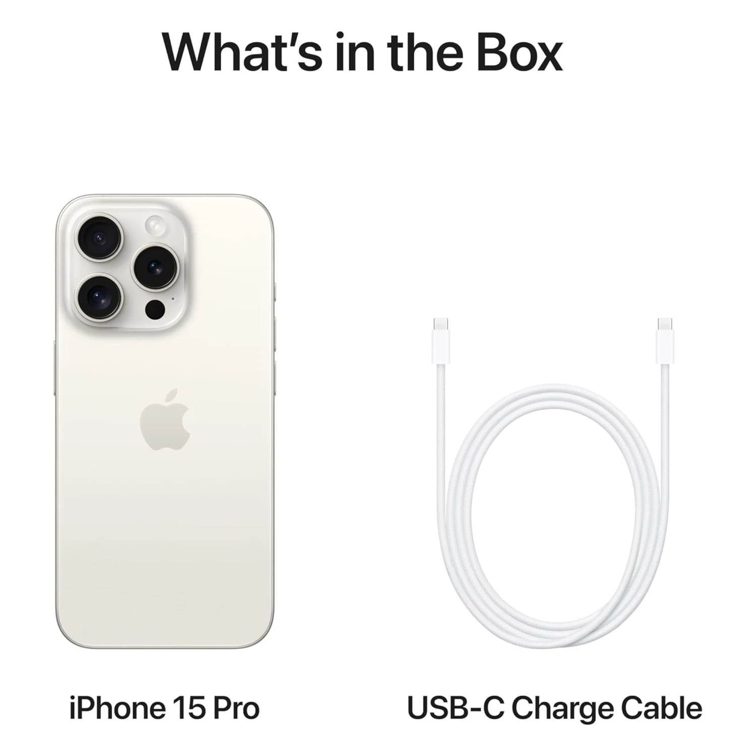 Apple iPhone 15 Pro 256GB, White Titanium - зураг 4