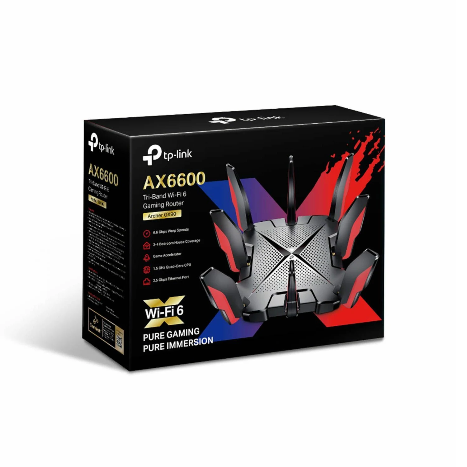 TP-Link Archer GX90 AX6600 Tri-Band Wi-Fi 6 Gaming Router - зураг 4