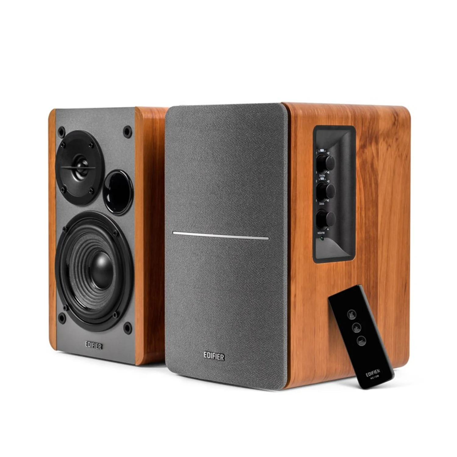 Edifier R1280T 2-Way Powered Bookshelf Speakers, Brown / Чанга яригч / - зураг 2