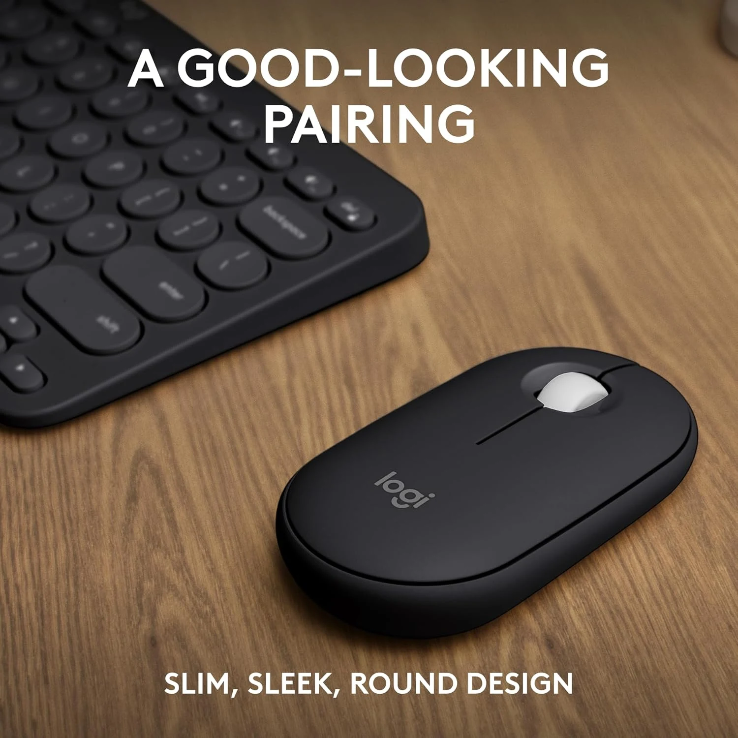 Logitech Pebble 2 Wireless Keyboard & Mouse Combo Black - зураг 9