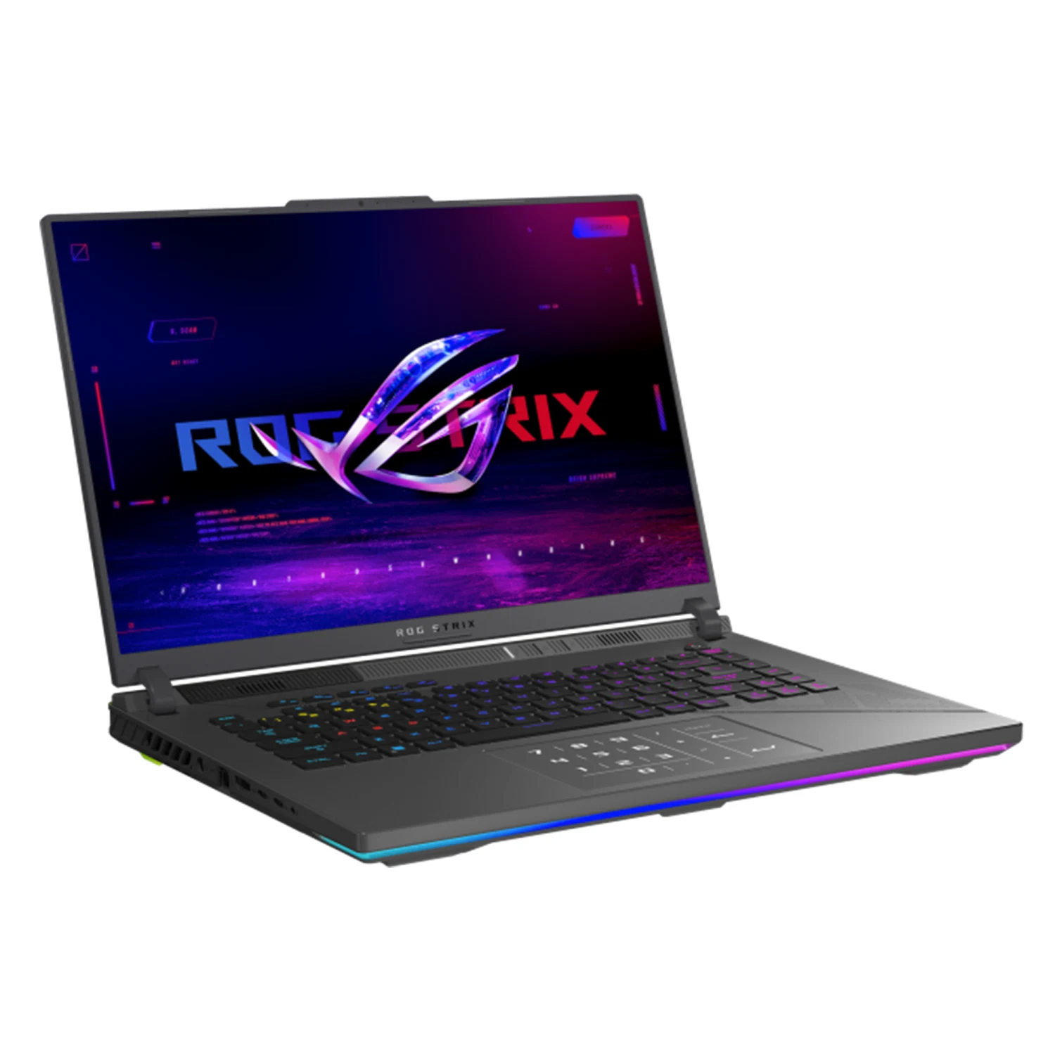 ASUS ROG Strix G16 G614JI-N4346W Intel Core i7-13650HX, DDR5 5600Mhz 16GB RAM, 1TB M.2 NVMe PCIe 4.0 SSD, NV RTX4070 8Gb, 16-inch 240Hz QHD ROG Nebula Display, Win11 Home, Eclipse Gray - зураг 4