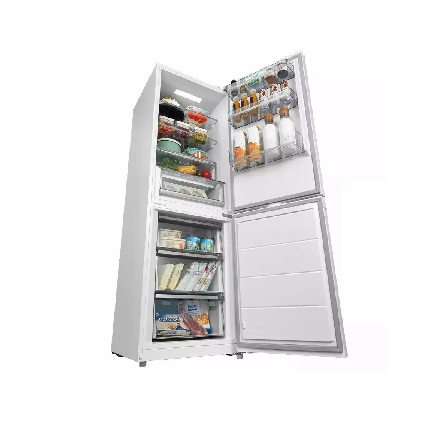 Toshiba 320л багтаамжтай No Frost, DualCooling 2-Хаалгатай Хөргөгч GR-RB449WE-PMJ-51 - зураг 4