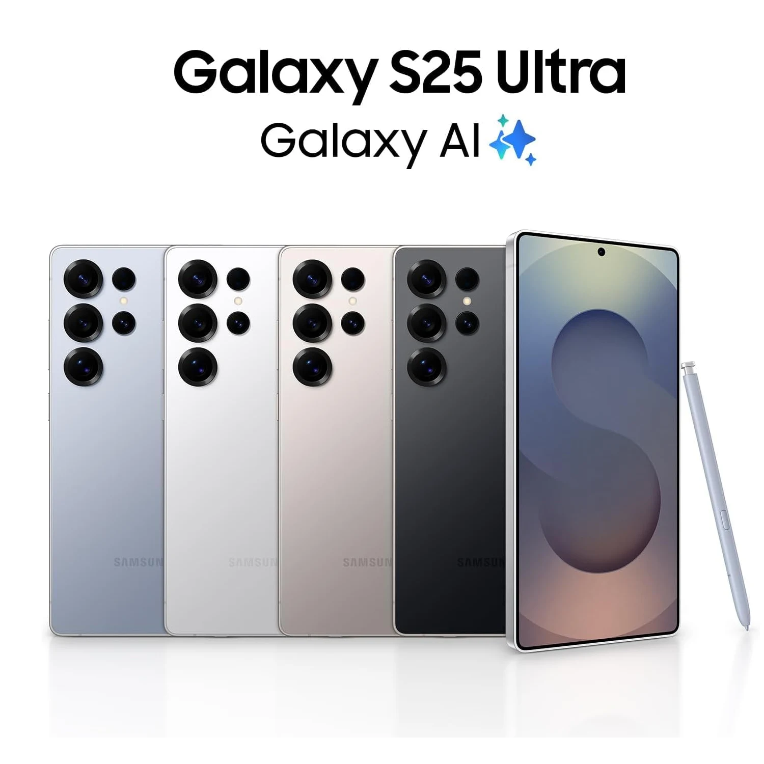 Samsung Galaxy S25 Ultra 12+256GB, Titanium Whitesilver - зураг 2