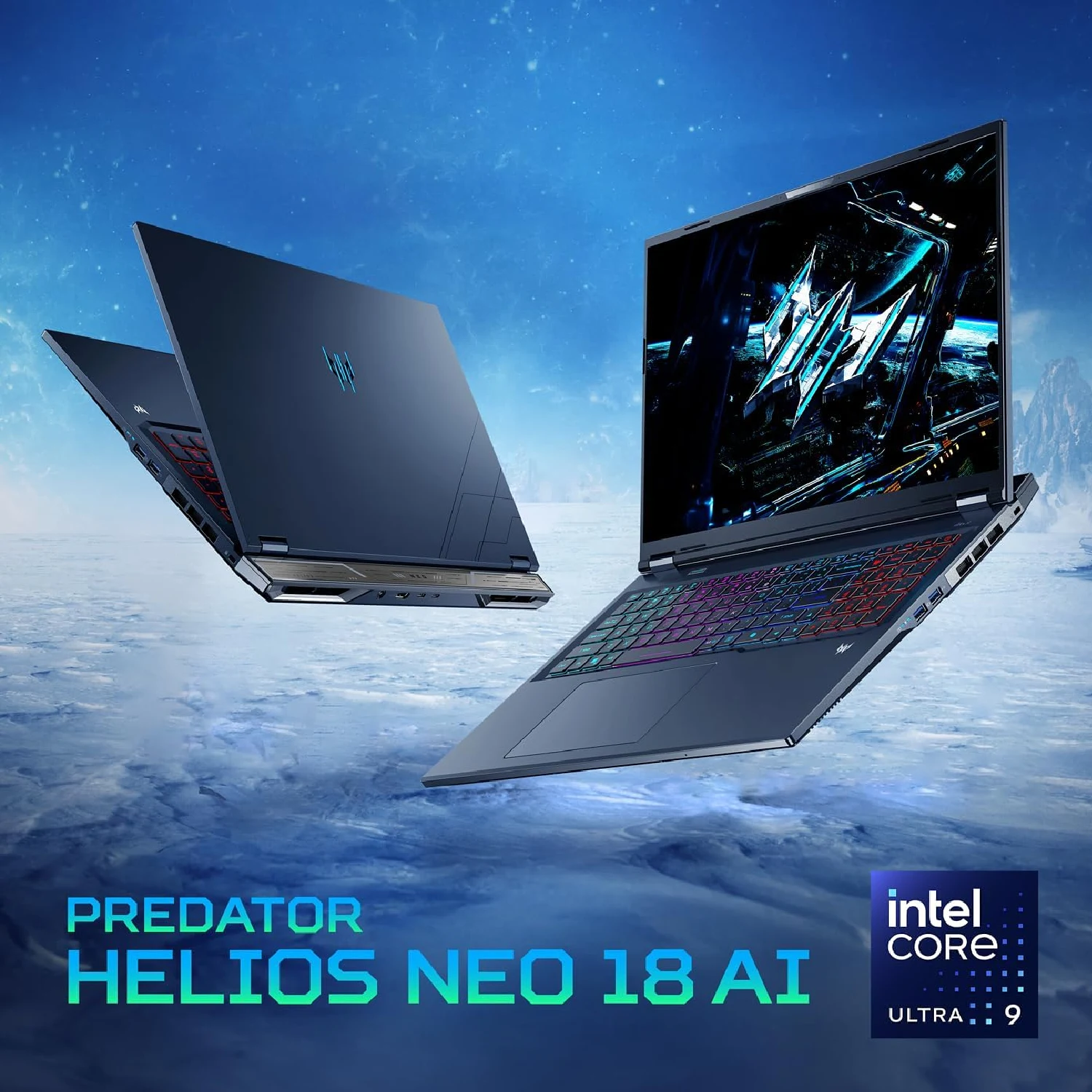 Acer Predator Helios 18 AI PH18-73-96CY Intel Core Ultra 9-275HX, DDR5 64GB RAM, 1TB PCIe NVMe SSD, NV RTX5080 16Gb, 18-inch WQXGA IPS Mini LED 250Hz, Win11 Home, Black - зураг 5