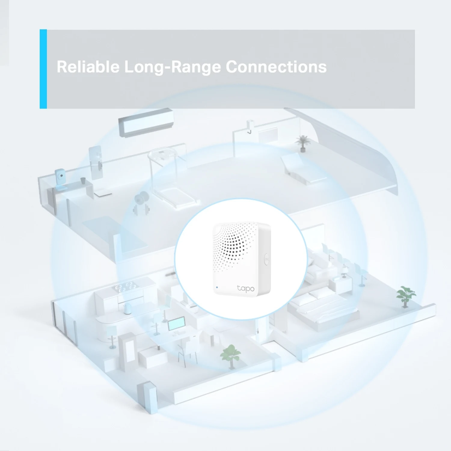 Tapo H100 Smart IoT Hub with Chime / Гэрийн ухаалаг систем / - зураг 4