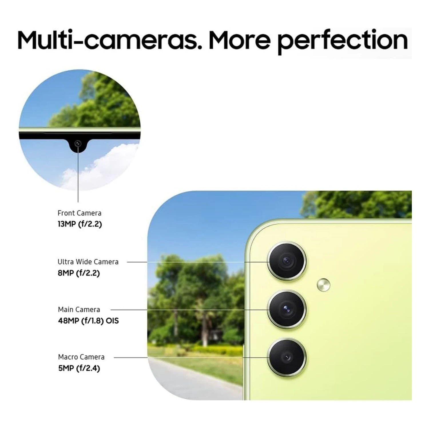 Samsung Galaxy A34 6GB+128GB, Green - зураг 4