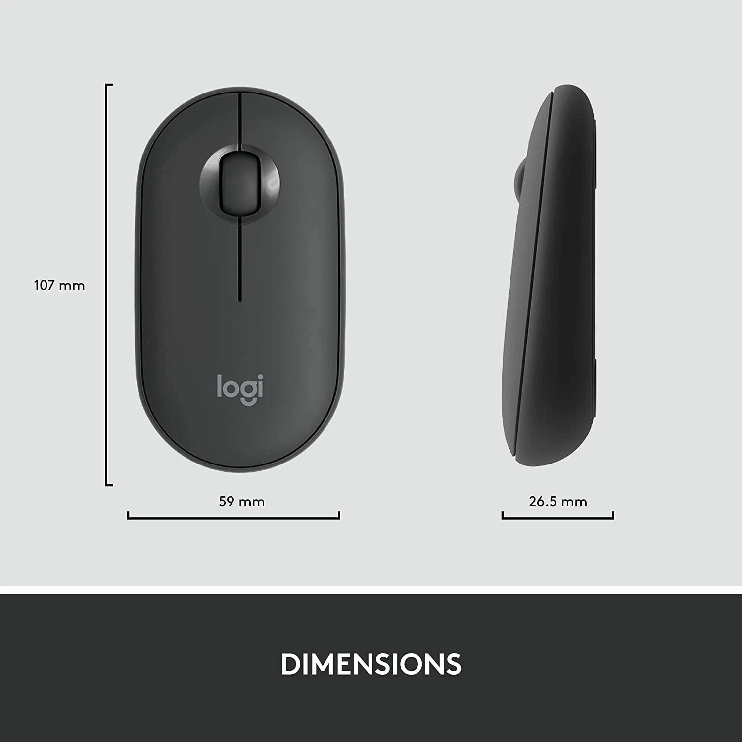 Logitech MK470 Slim Wireless Combo, Black - зураг 4