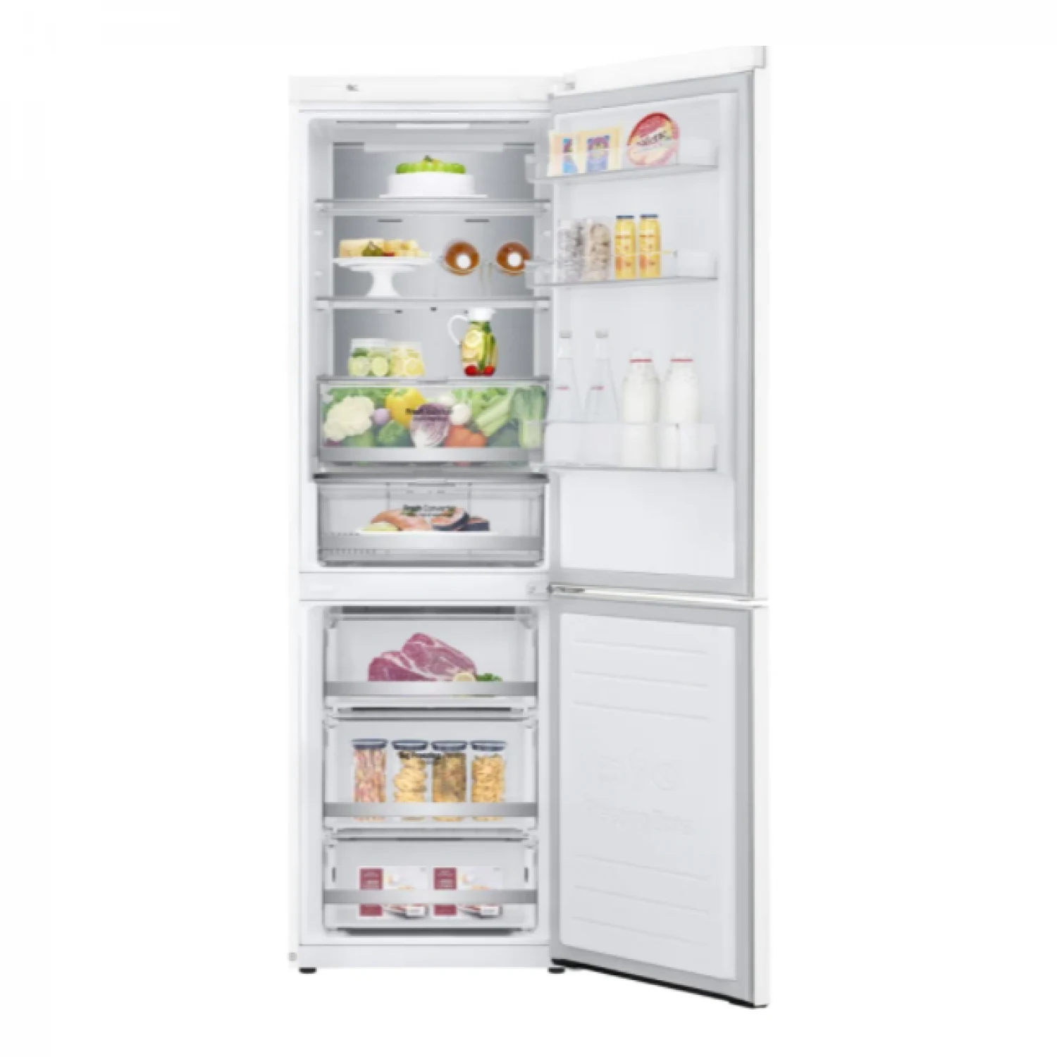 LG 341л багтаамжтай NoFrost, DoorCooling, Smart Inverter Хөргөгч GC-B459SQUM - зураг 3