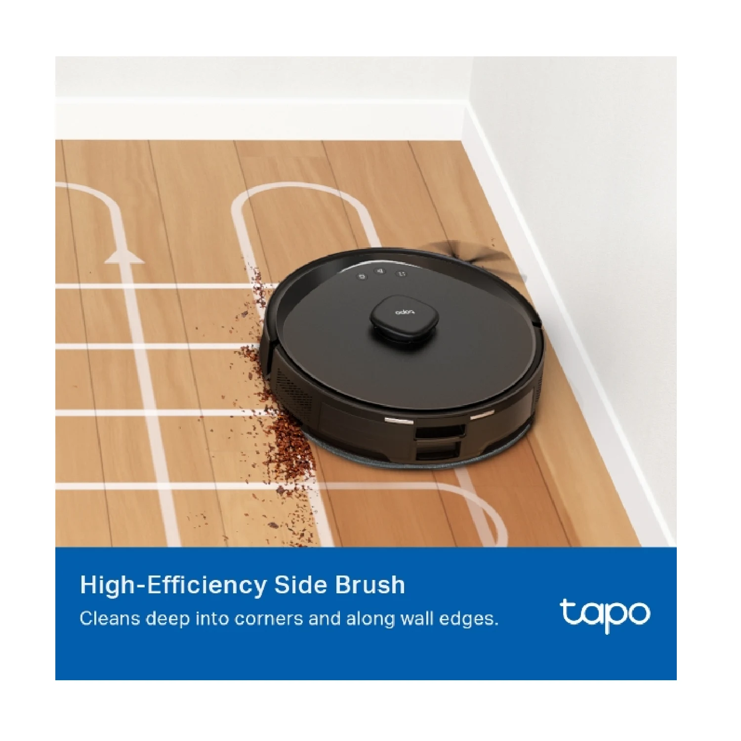 Tapo RVA105 Tapo Robot Vacuum Replacement Kit /Brush 1, Side Brush 2, HEPA Filter 2/ - зураг 2