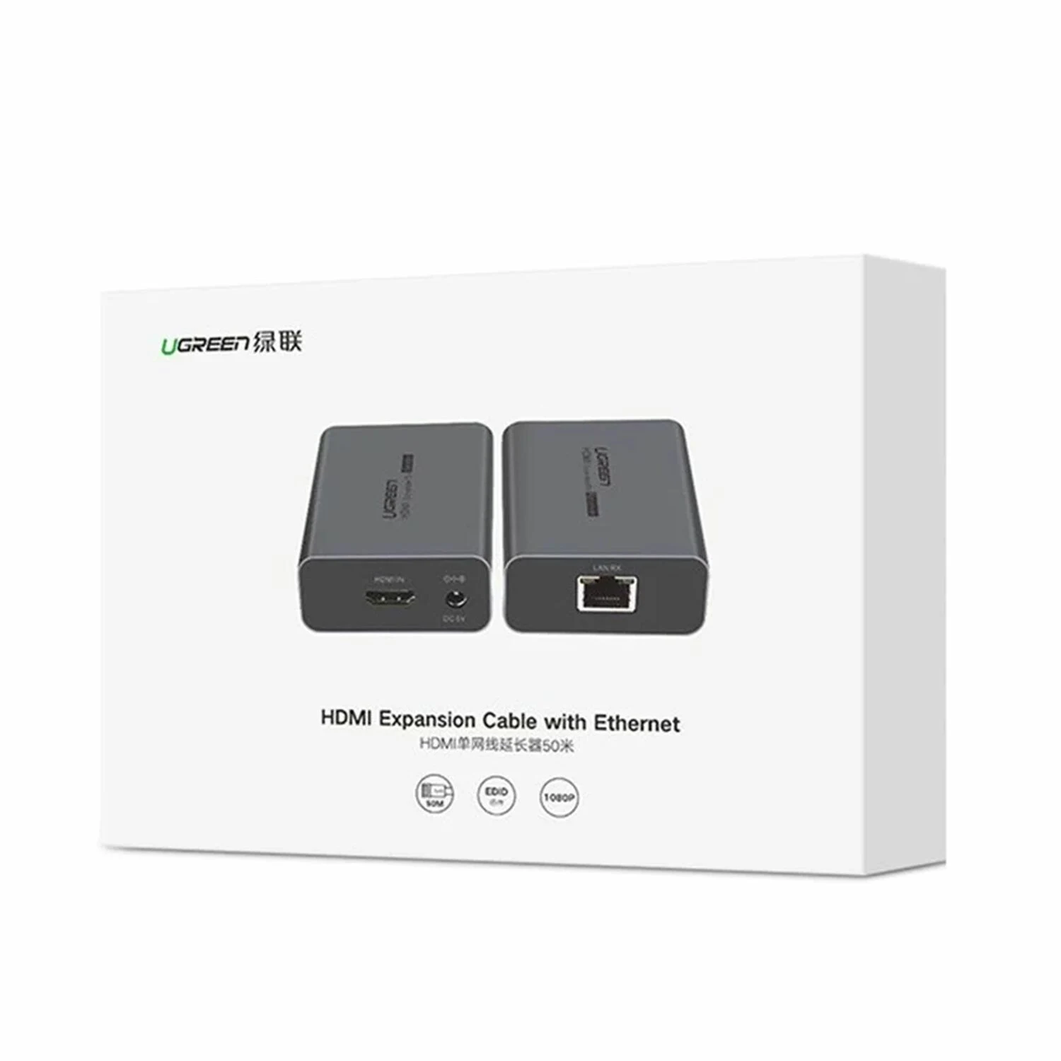 UGREEN HDMI Extender 1080p 70m by LAN cable (20519) - зураг 3
