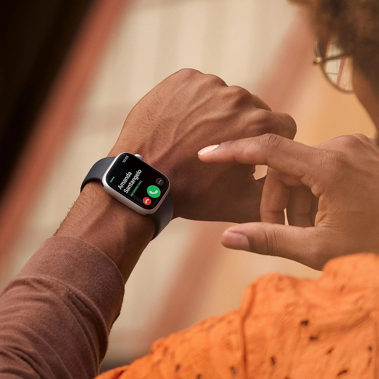 Apple Watch Series 8 41mm Starlight /MNP63/ - зураг 4