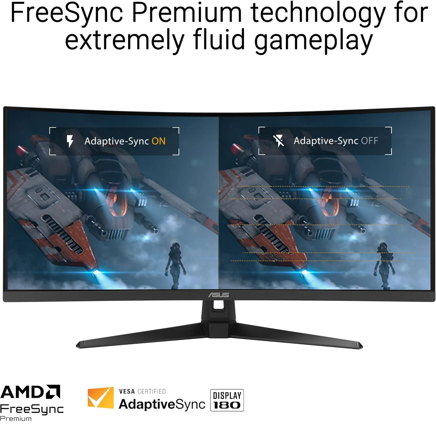 ASUS TUF Gaming VG34VQL3A 34-inch 180Hz Curved 2K Monitor / Компьютерийн Дэлгэц / - зураг 6