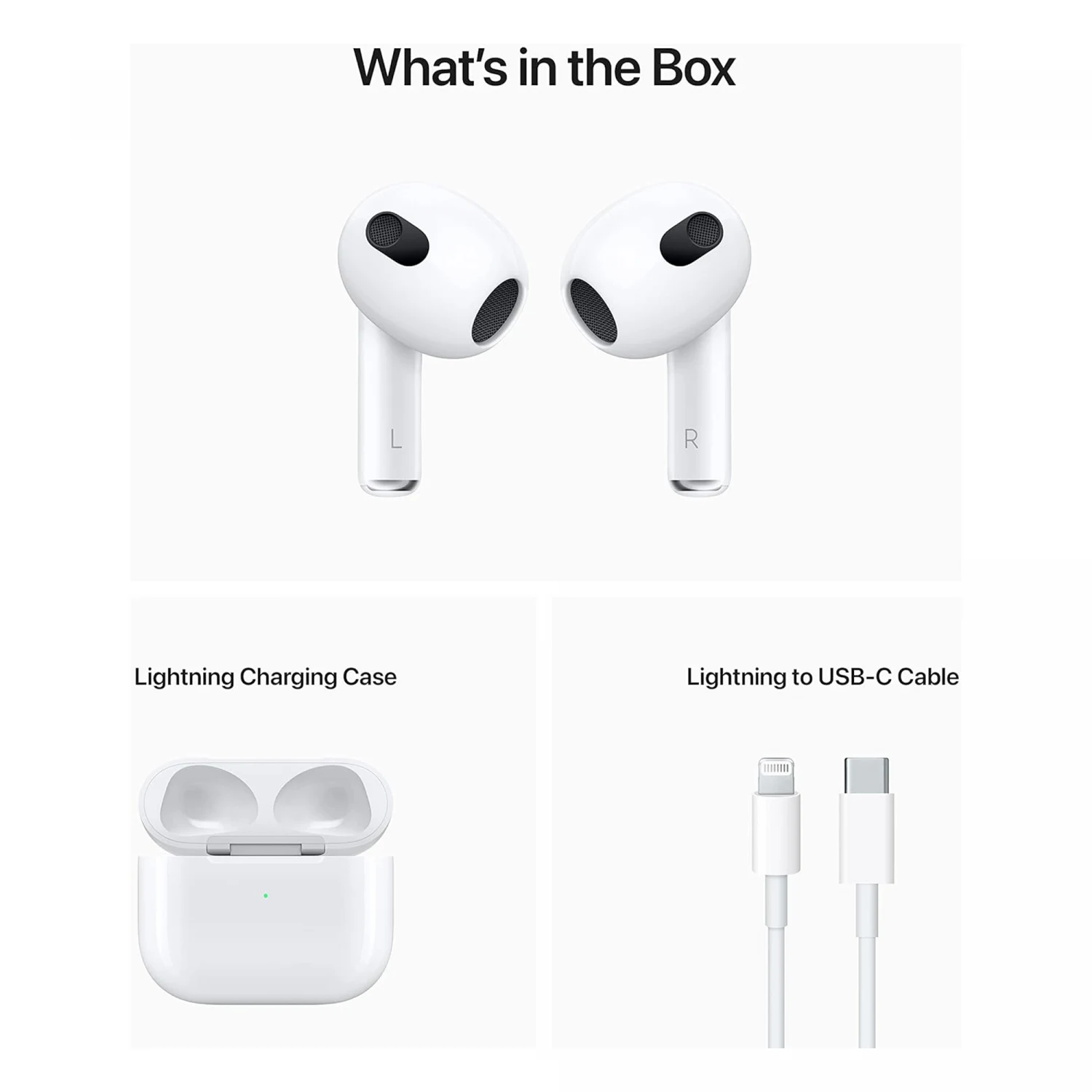 Apple AirPods 3 with Lightning Charging Case /MPNY3/ - зураг 5