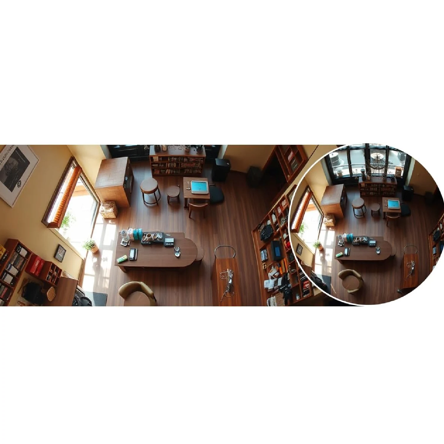 EZVIZ CS-E4p 6MP Smart Wi-Fi Panoramic Fisheye Camera (Загасан нүдэт, хяналтын камер) - зураг 2
