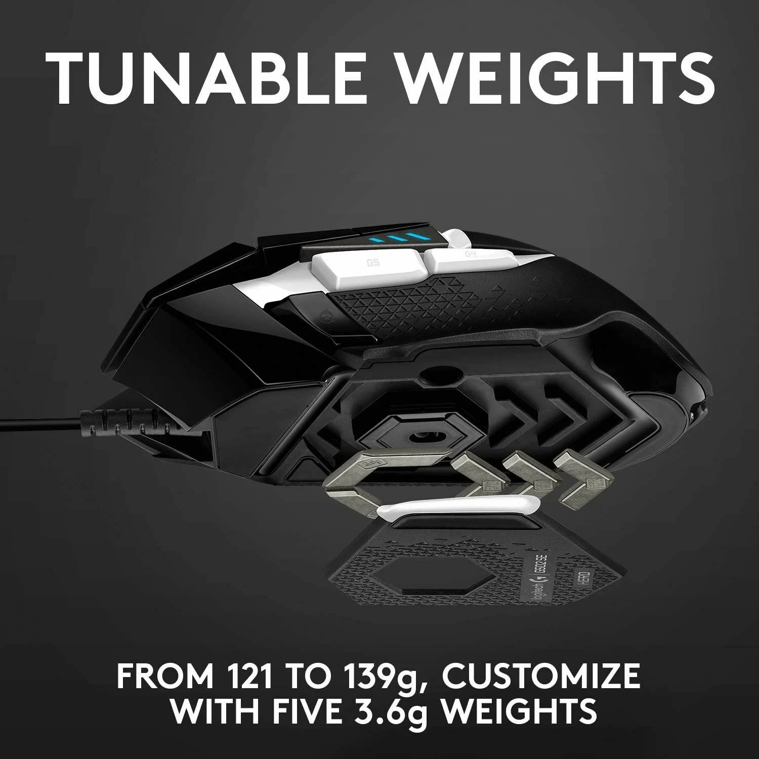 Logitech G502 SE Hero High Performance RGB Gaming Mouse / Компьютерын Хулгана / - зураг 4