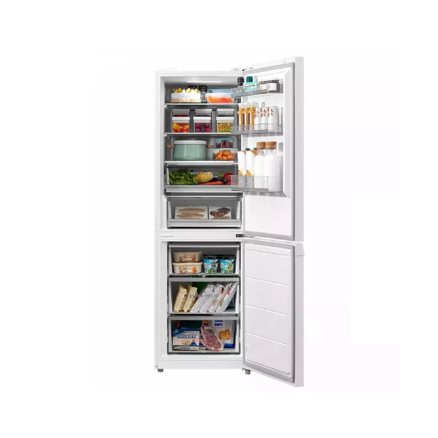 Toshiba 320л багтаамжтай No Frost, DualCooling 2-Хаалгатай Хөргөгч GR-RB449WE-PMJ-51 - зураг 7