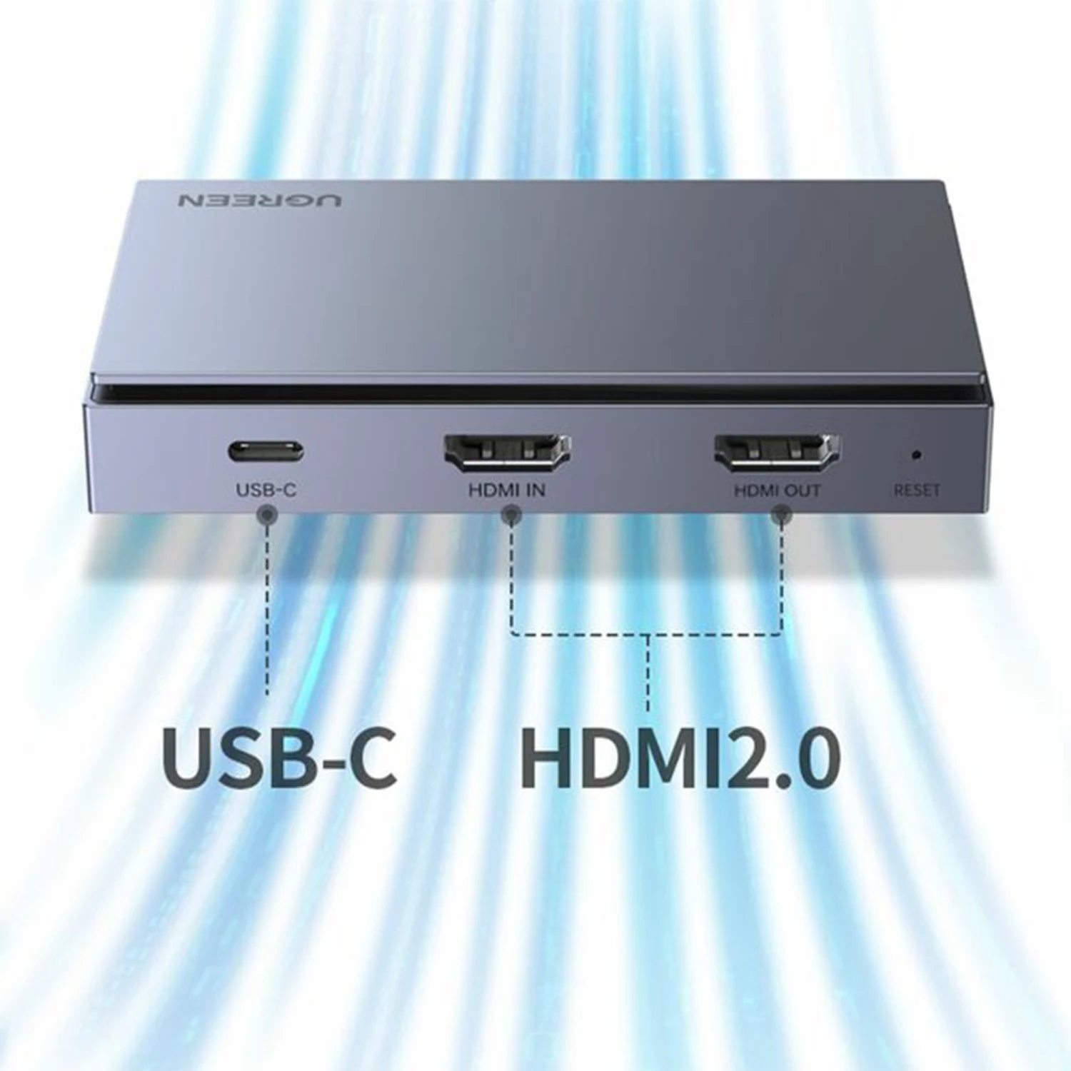 UGREEN Video Capture Live Stream Card 4K 60Hz (10937) - зураг 2