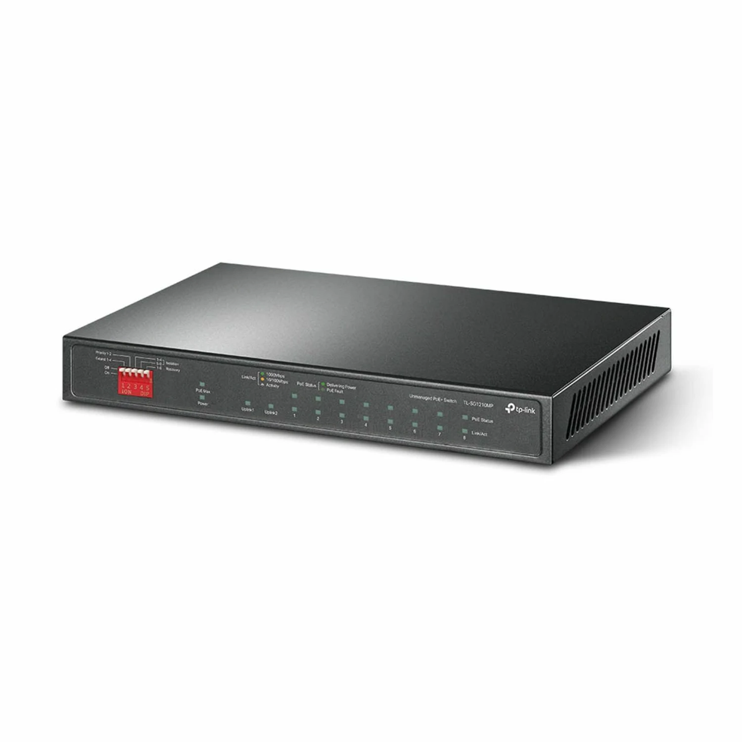 TP-Link SG1210MP 10-Port Gigabit Desktop Switch with 8-Port PoE+ ( Свич Салаалагч , Сүлжээний Төхөөрөмж ) - зураг 3