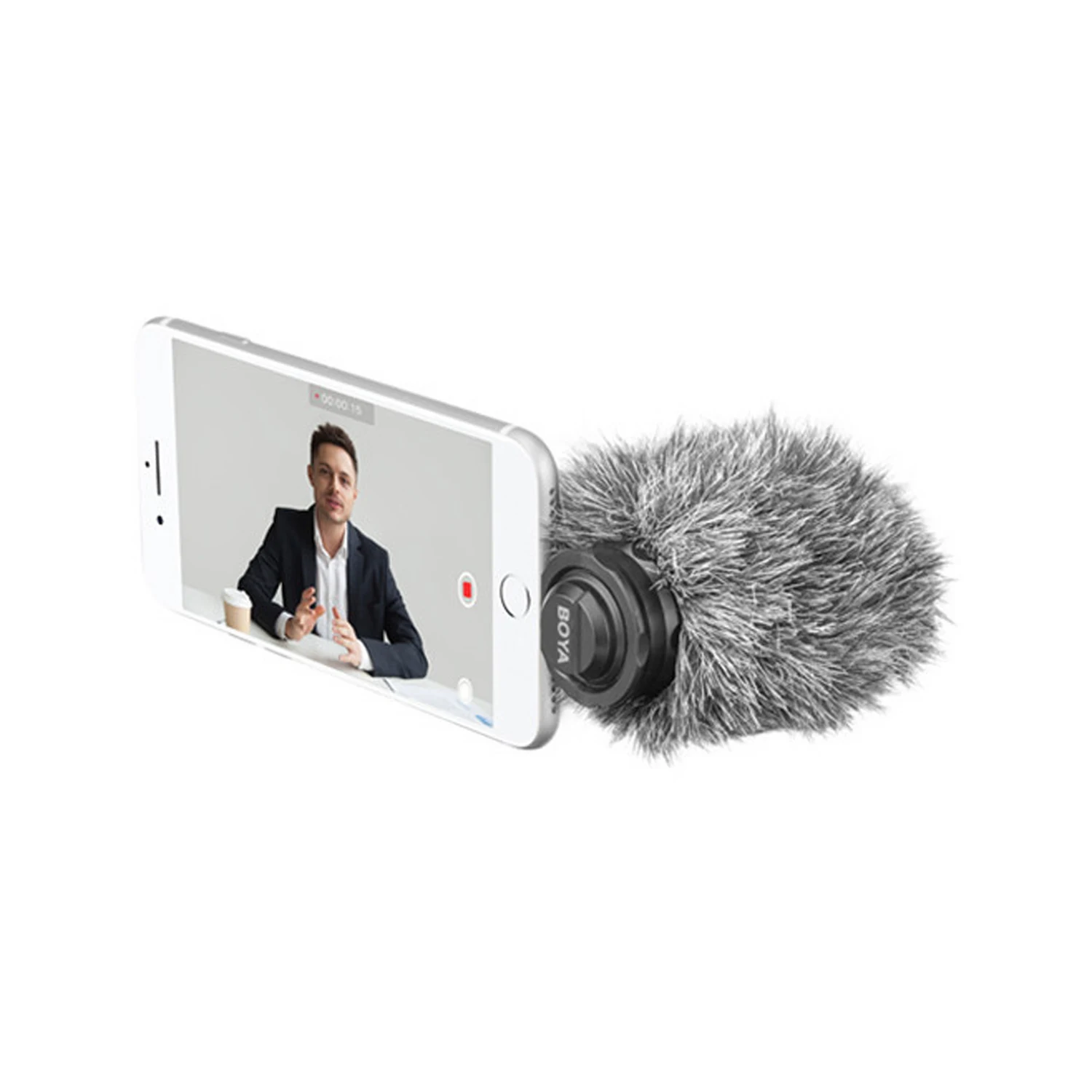BOYA BY-DM200 Plug-In Digital Cardioid Microphone for Lightning iOS Devices / Микрофон / - зураг 3