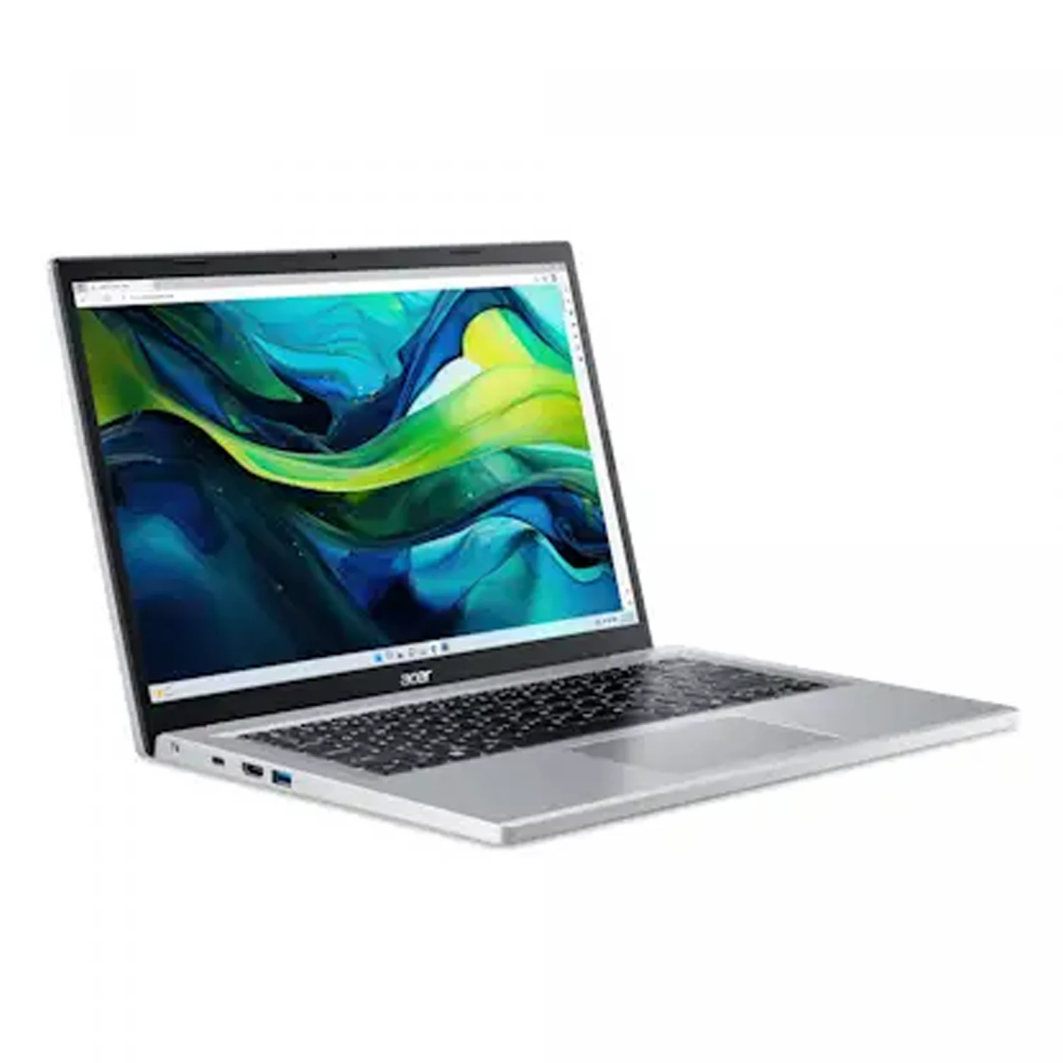 Acer Aspire Go 14 AG14-31P-36EQ Intel Core i3-N305, DDR5 8GB RAM, 512GB PCIe NVMe Gen4 M.2 SSD, Intel Graphics, 14-inch WUXGA Acer ComfyView, Win11 Home, Silver - зураг 3