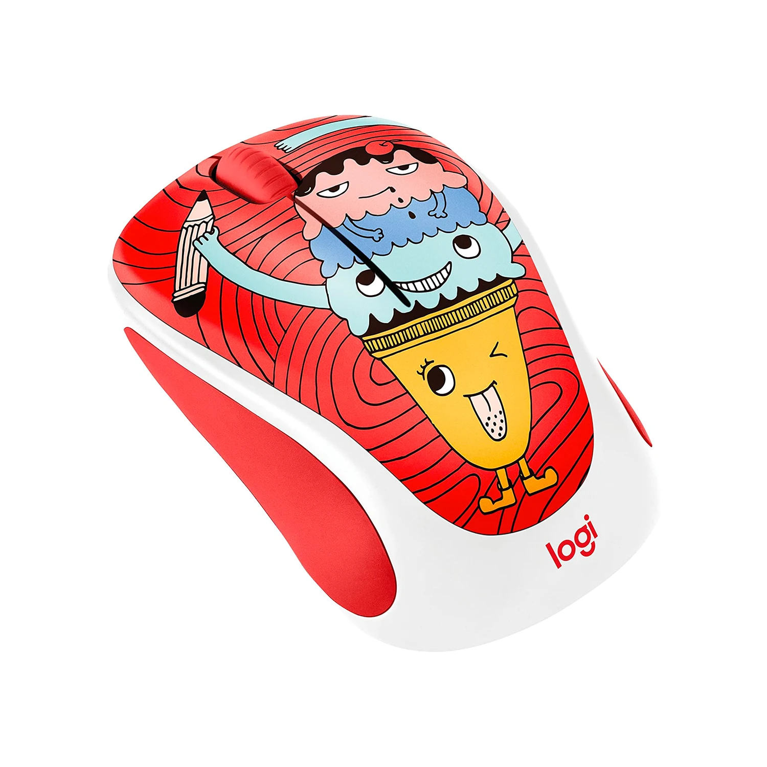 Logitech M238 Doodle Collection Wireless Mouse - зураг 2