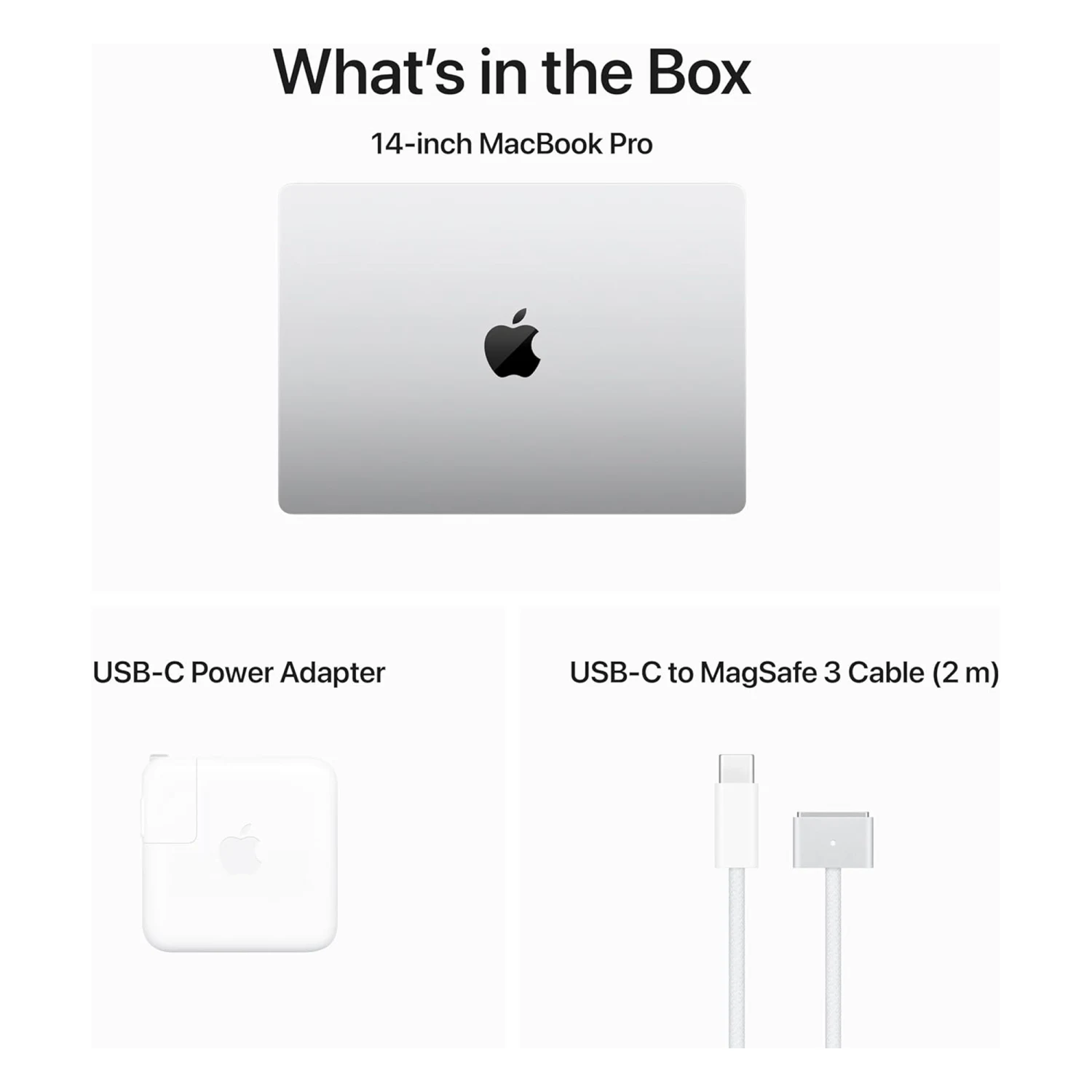 Apple MacBook Pro 14" M3 Chip 8-core CPU 10-core GPU, 8GB RAM, 512GB SSD, Silver /MR7J3/ - зураг 6