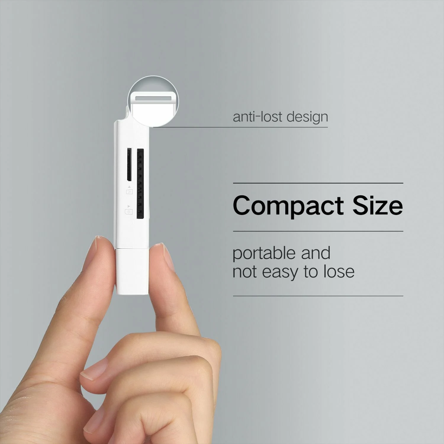 UGREEN 2-in-1 USB 3.0 to SD card / Micro SD Card Reader (40752) - зураг 4