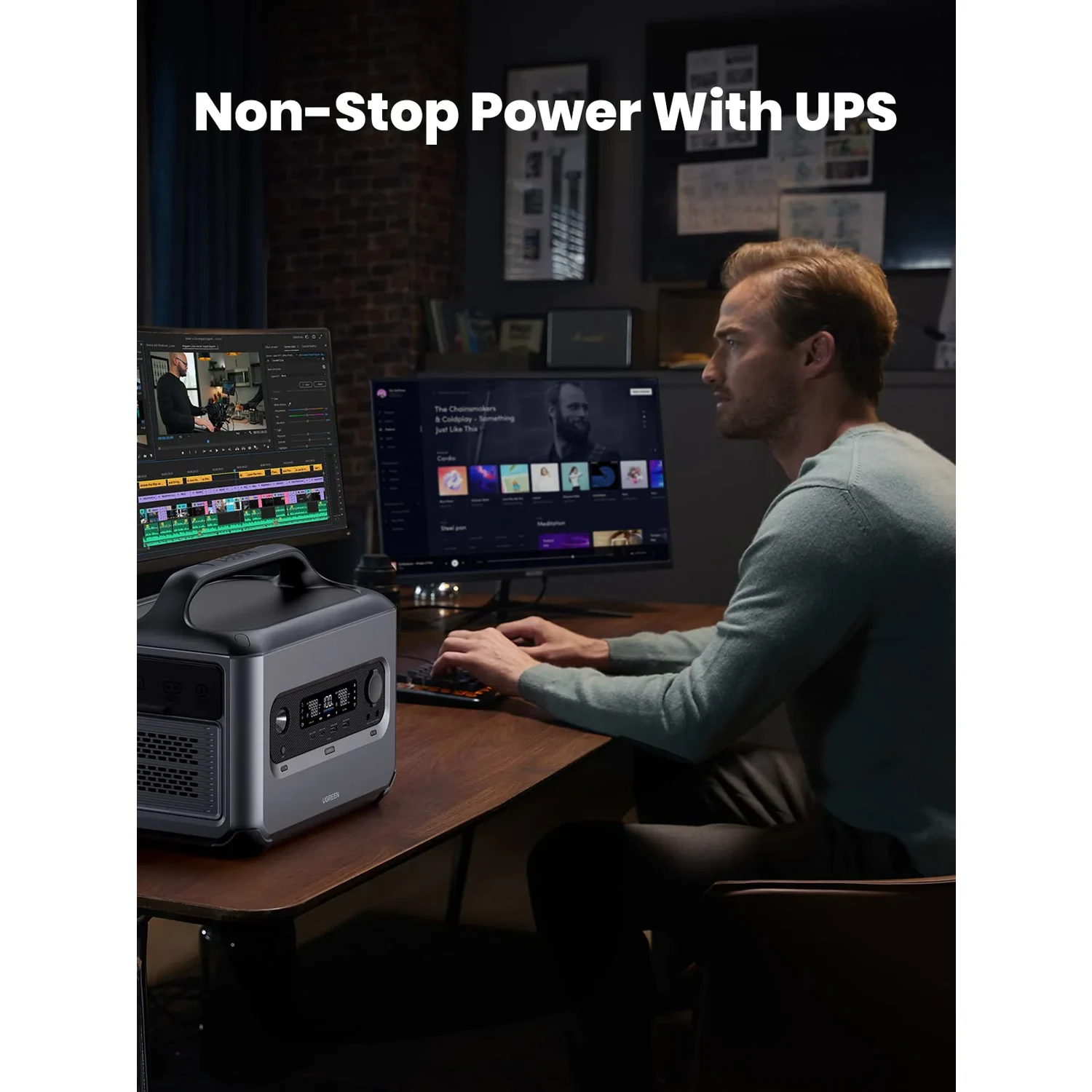 UGREEN PowerRoam GS1200 Portable Powerstation 1200W (15054) - зураг 7