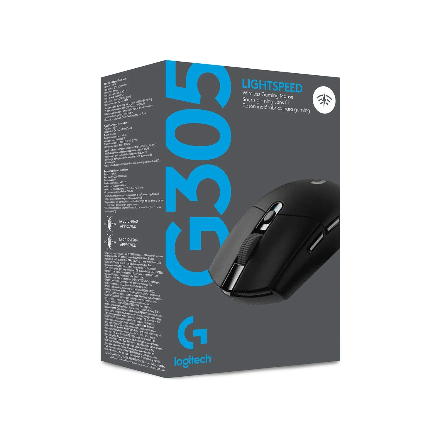 Logitech Wireless Gaming Mouse G304 X Superlight Lavender / Компьютерын Хулгана / - зураг 6