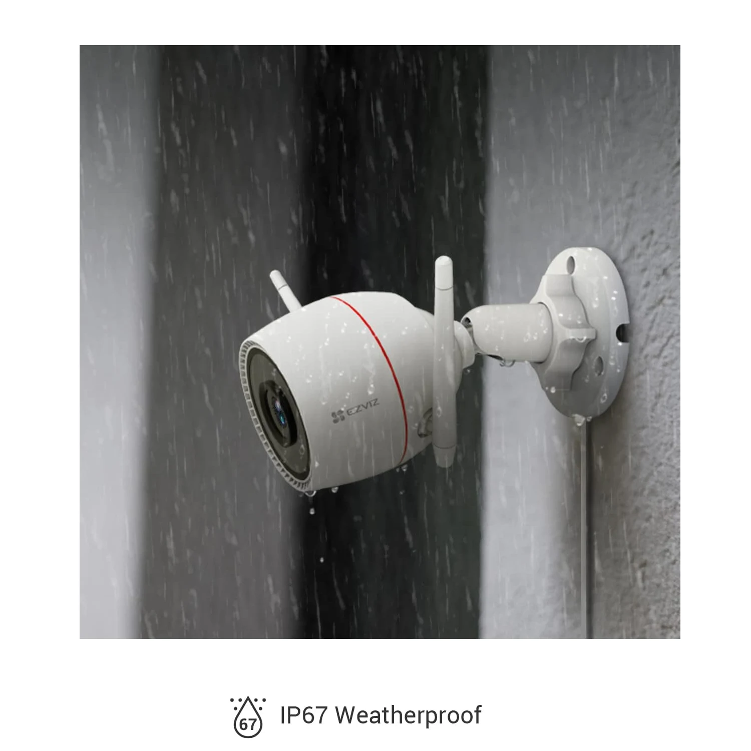 EZVIZ CS-H3c Color 2K+ Wi-Fi Smart Home Camera - зураг 4