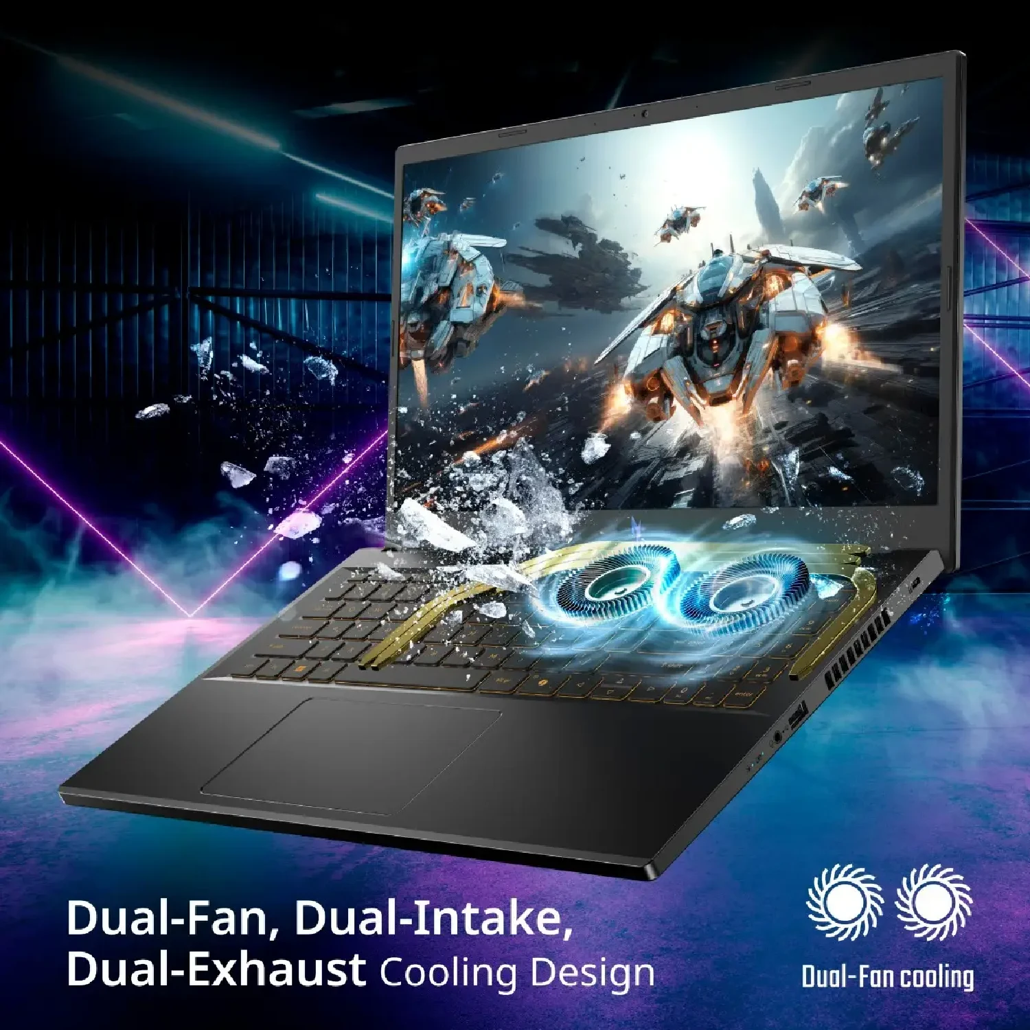 Acer Nitro V15-52-766T Laptop Core Ultra 7-240H 16GB DDR4 512GB SSD RTX5050 8GB 15.6" FHD IPS 165Hz ( Зөөврийн компьютер) - зураг 5