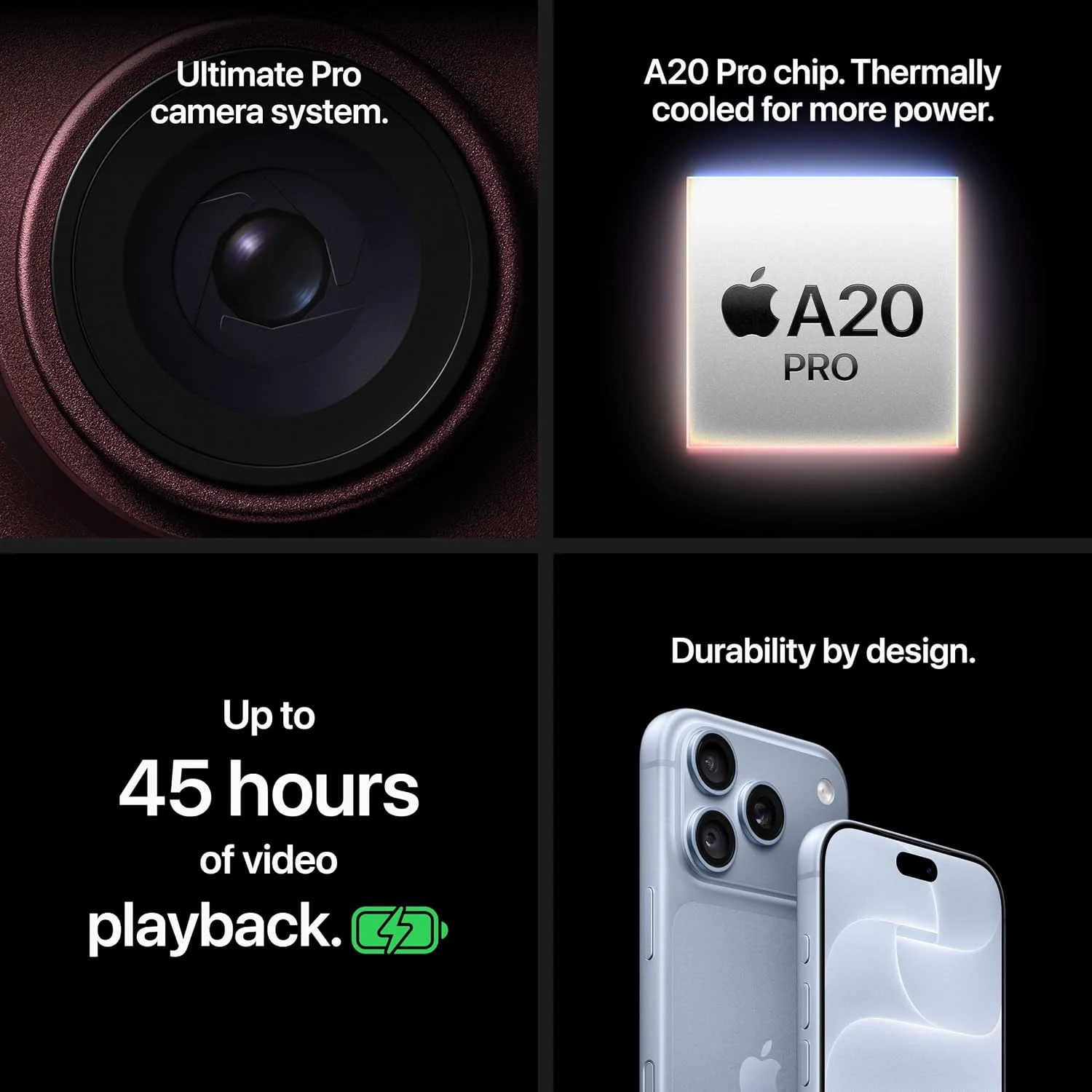 Apple iPhone 18 Pro Max 12GB RAM 256GB Burgundy MJXQ4 (Гар Утас) - зураг 2
